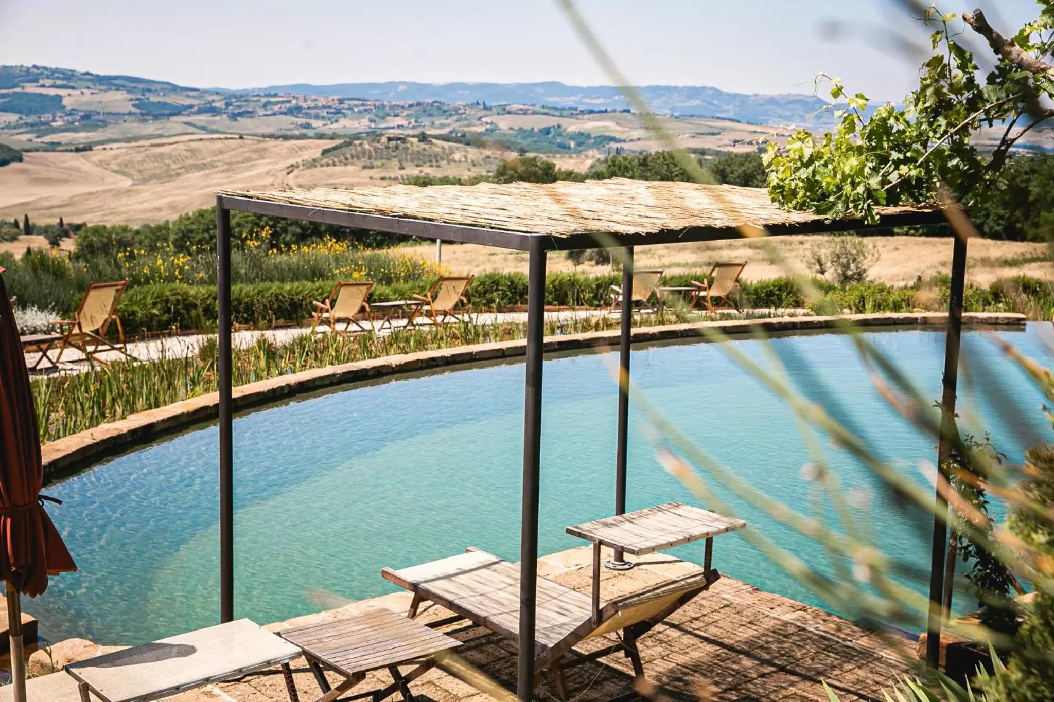 Open Air Bath, Swimming Pool in A440 in Tuscany