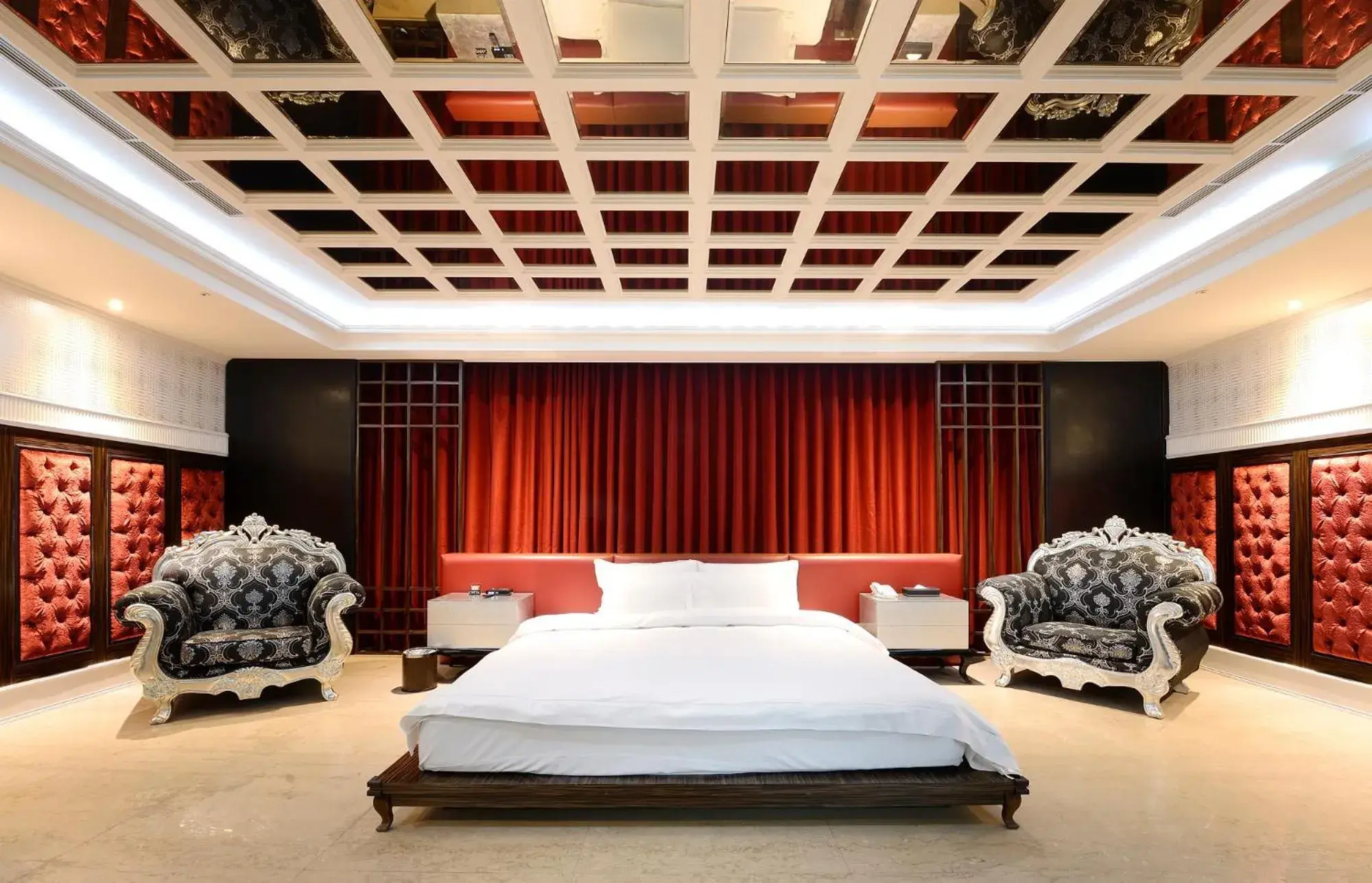 Bed in OHYA Boutique Motel-Linkou