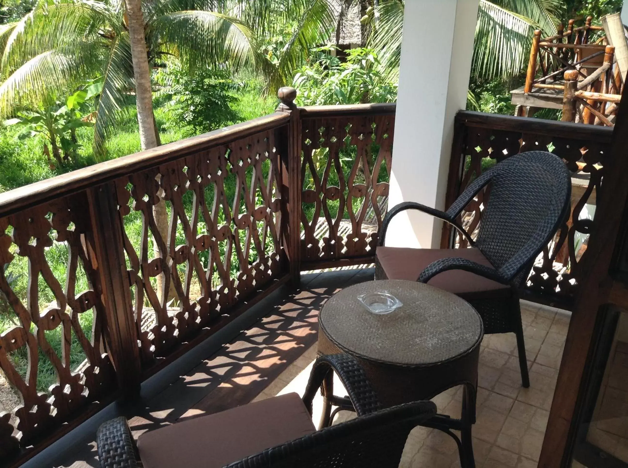 Balcony/Terrace in Langi Langi Beach Bungalows