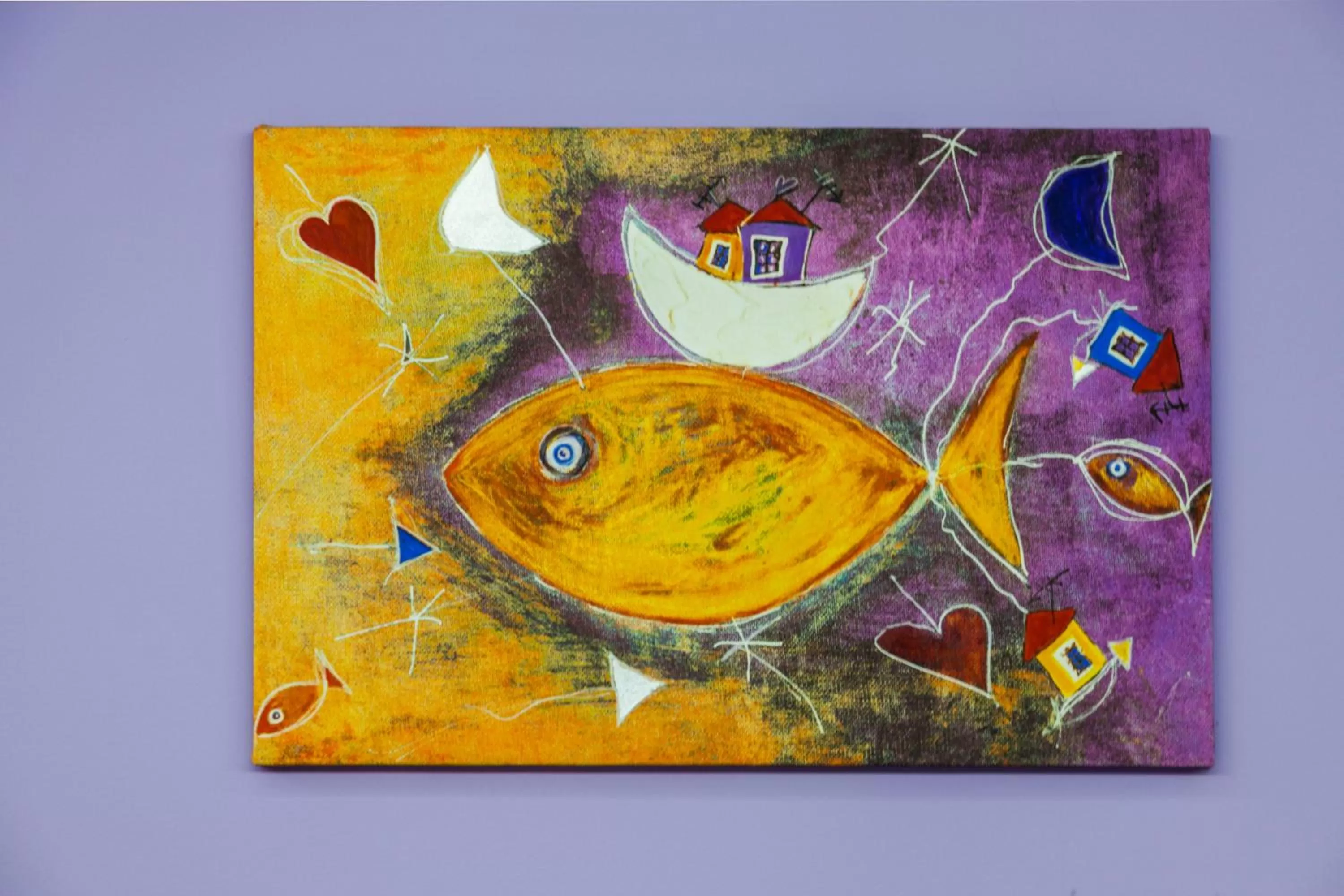 Decorative detail in Hotel Des Etrangers