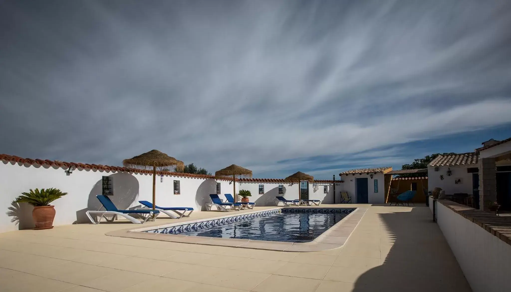 Swimming pool, Property Building in B&B Casa Luna Vélez Blanco
