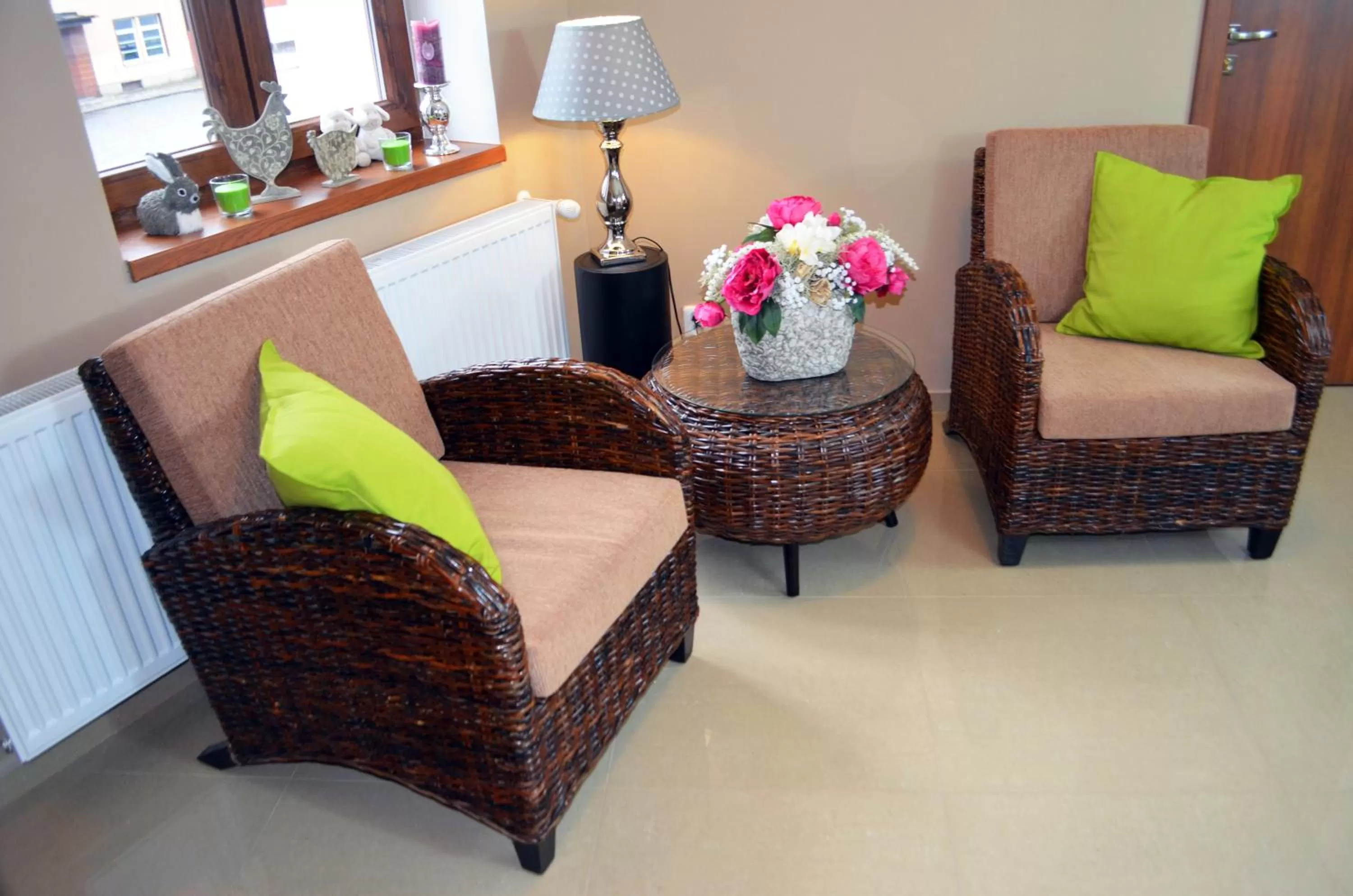 Decorative detail in Hotel U Kvapilů