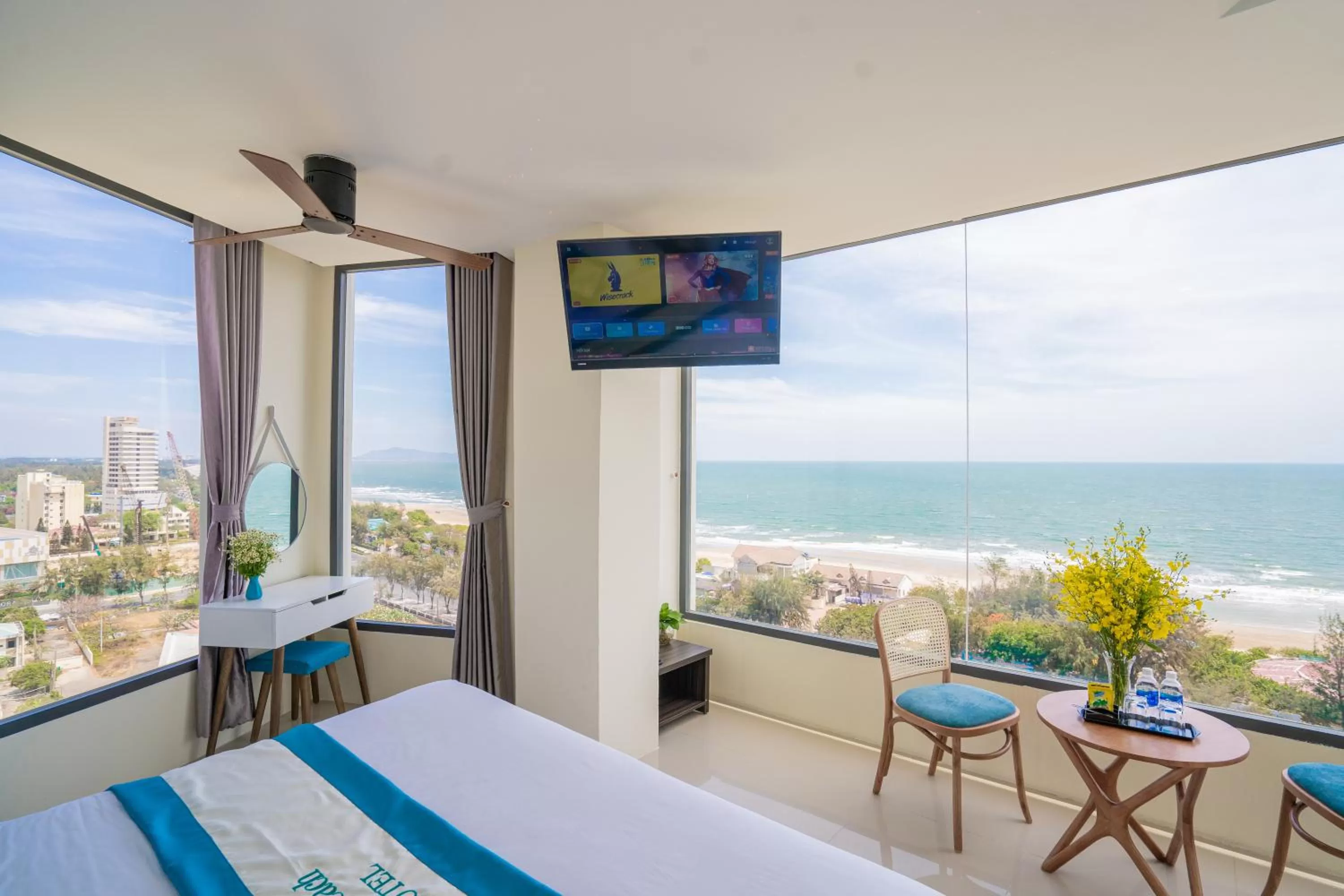 Sea view, Bed in Annata Beach Hotel