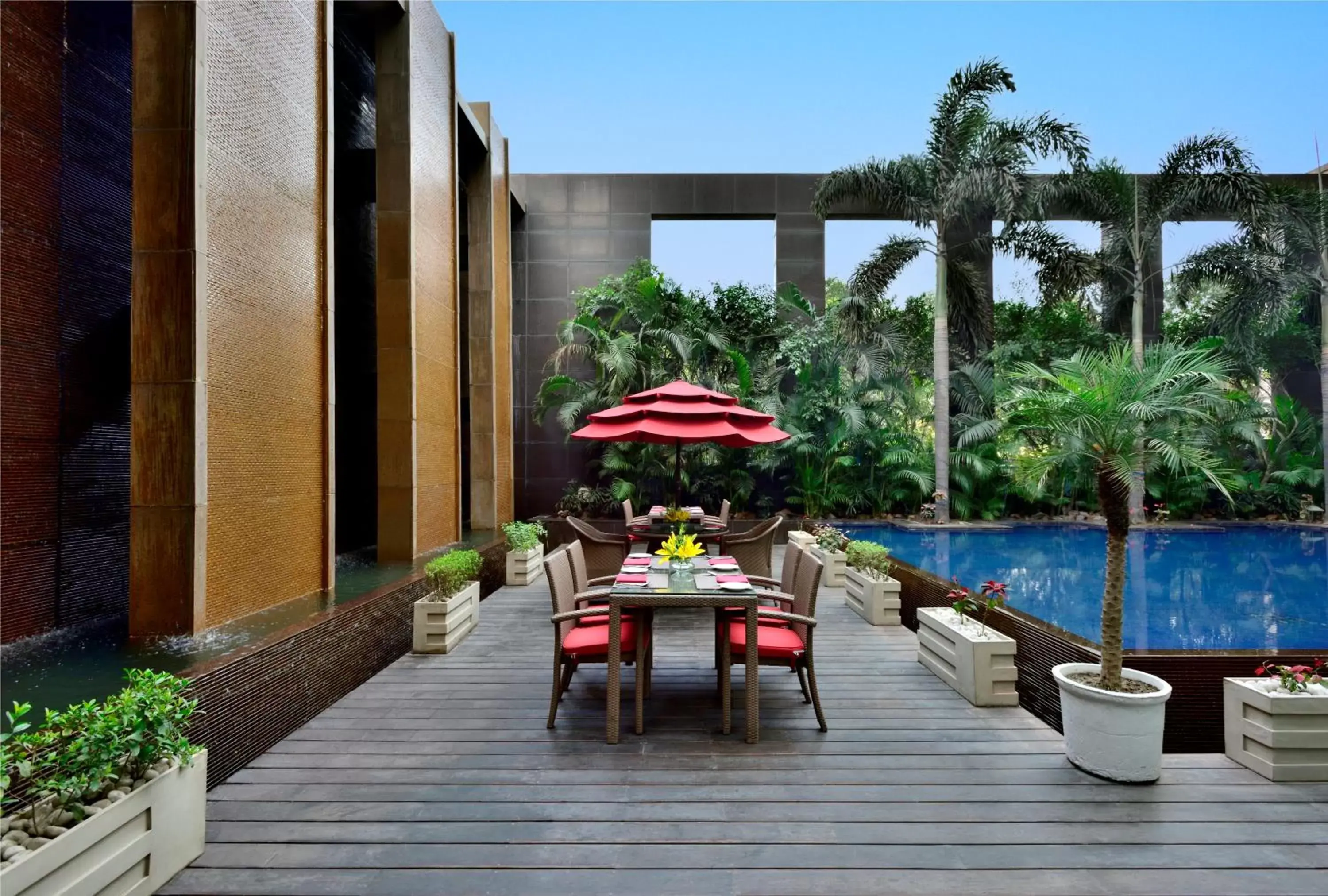 Patio in Radisson Noida