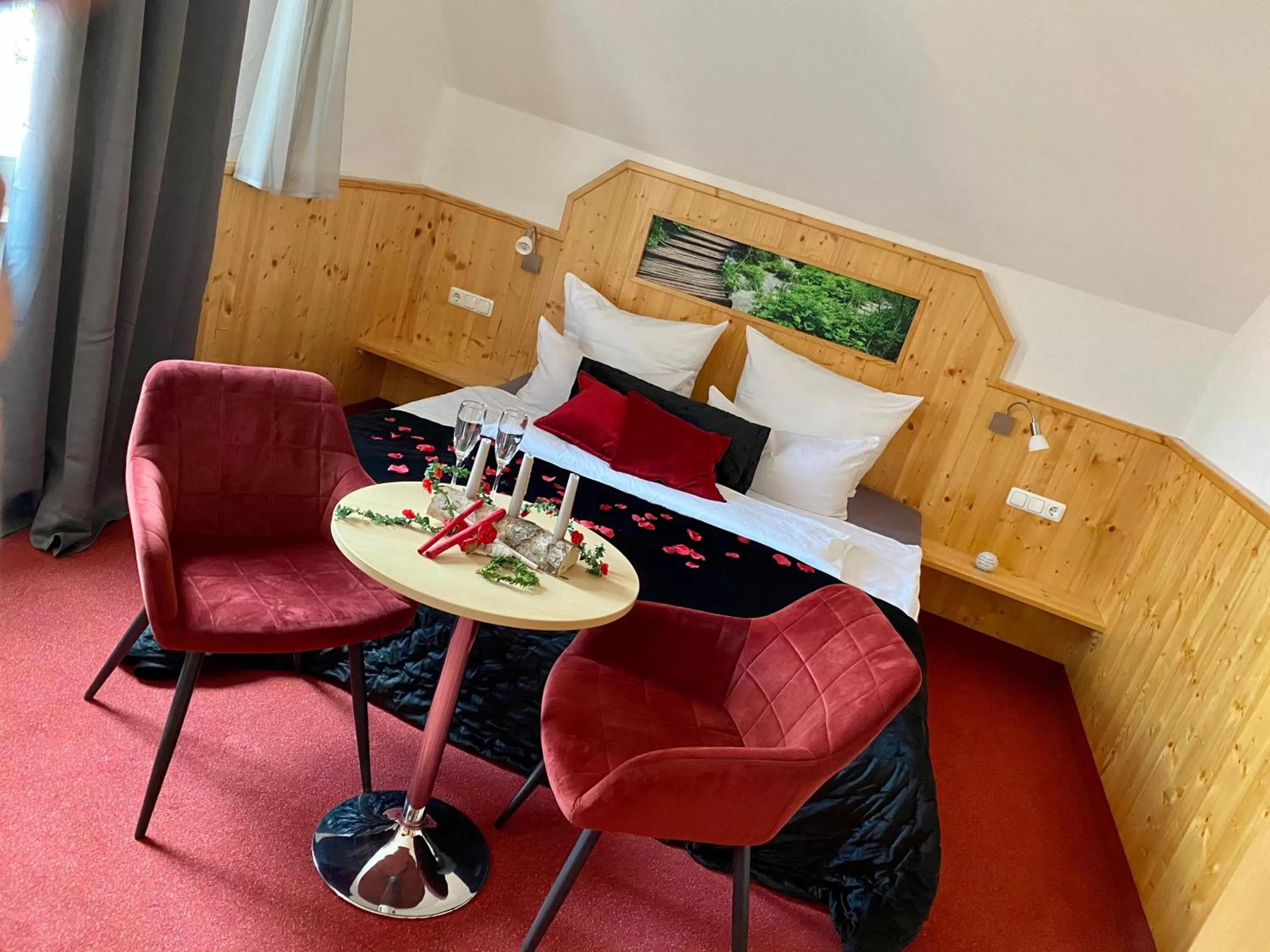 Decorative detail in Hotel Wilder Mann