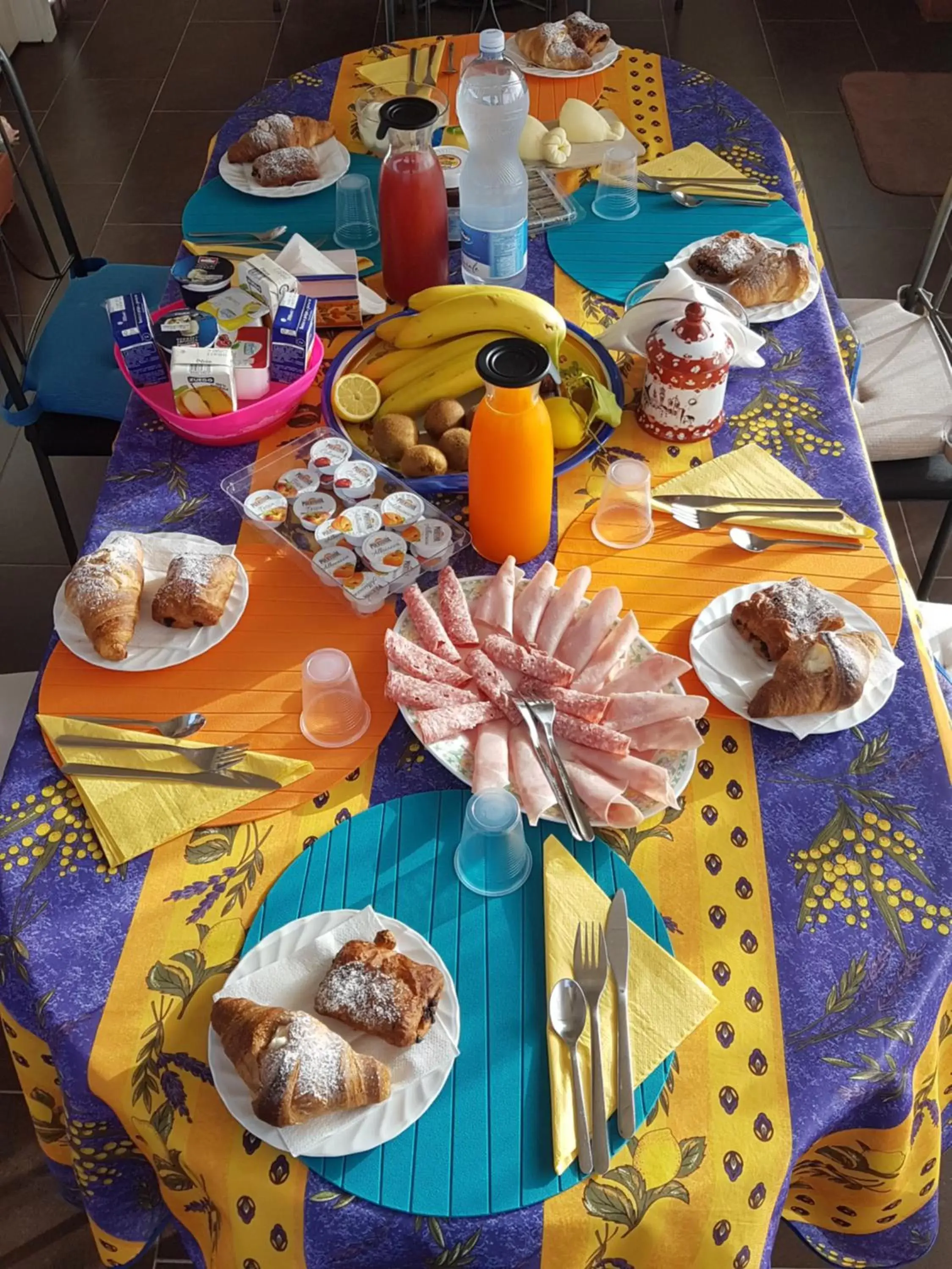 Italian breakfast, Breakfast in Spiagge Iblee