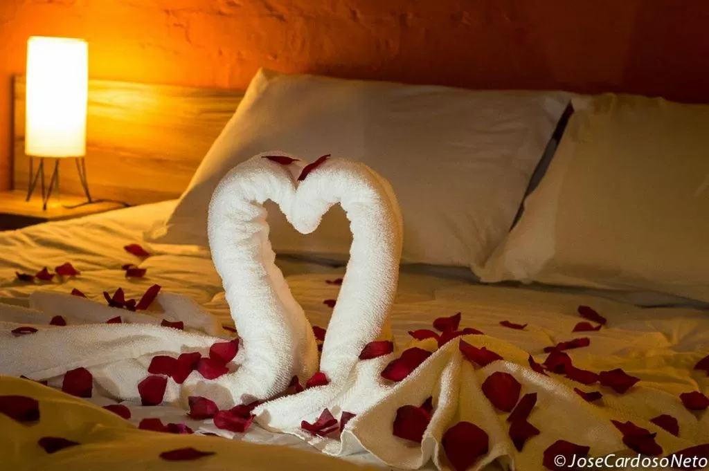 Photo of the whole room, Bed in Pousada Vila Santa Barbara