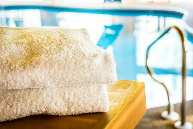 Swimming Pool in Rustlers Lodge