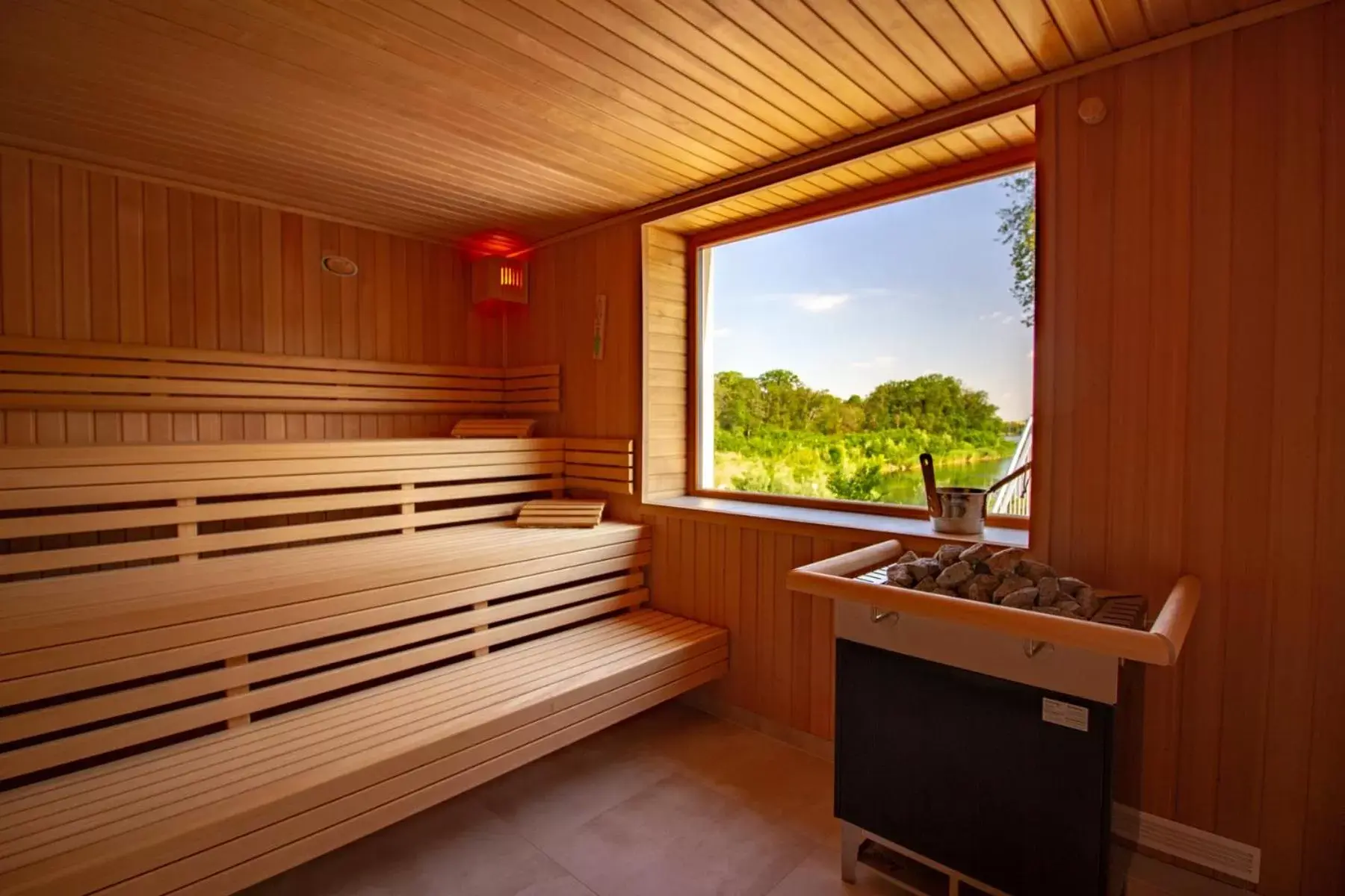 Sauna in Bernstein Acamed Resort