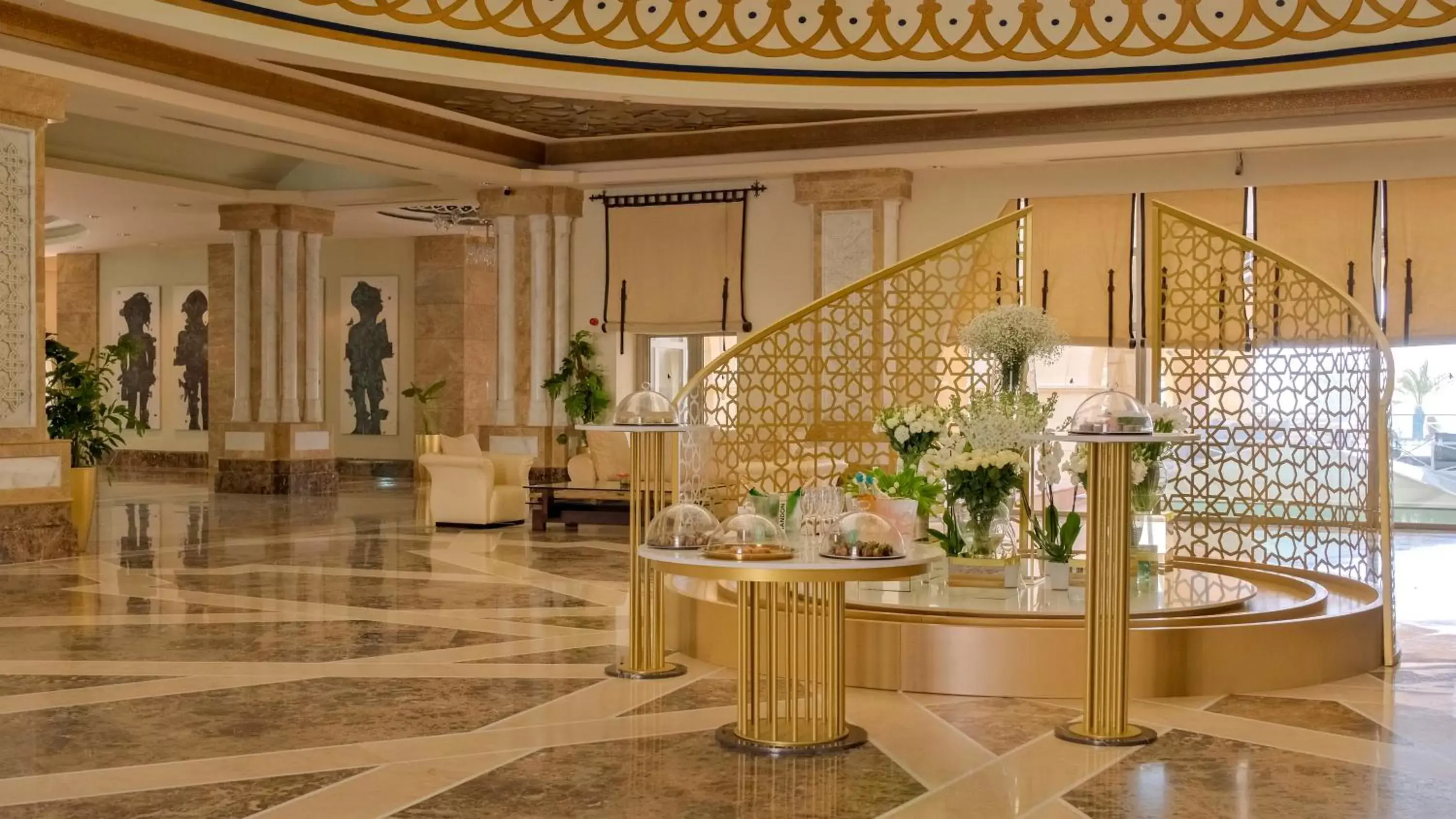 Lobby or reception in Kempinski Hotel The Dome Belek