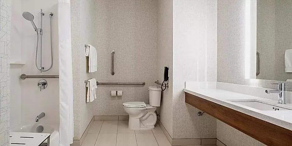 Guests, Bathroom in Holiday Inn Express & Suites - Brandon, an IHG Hotel