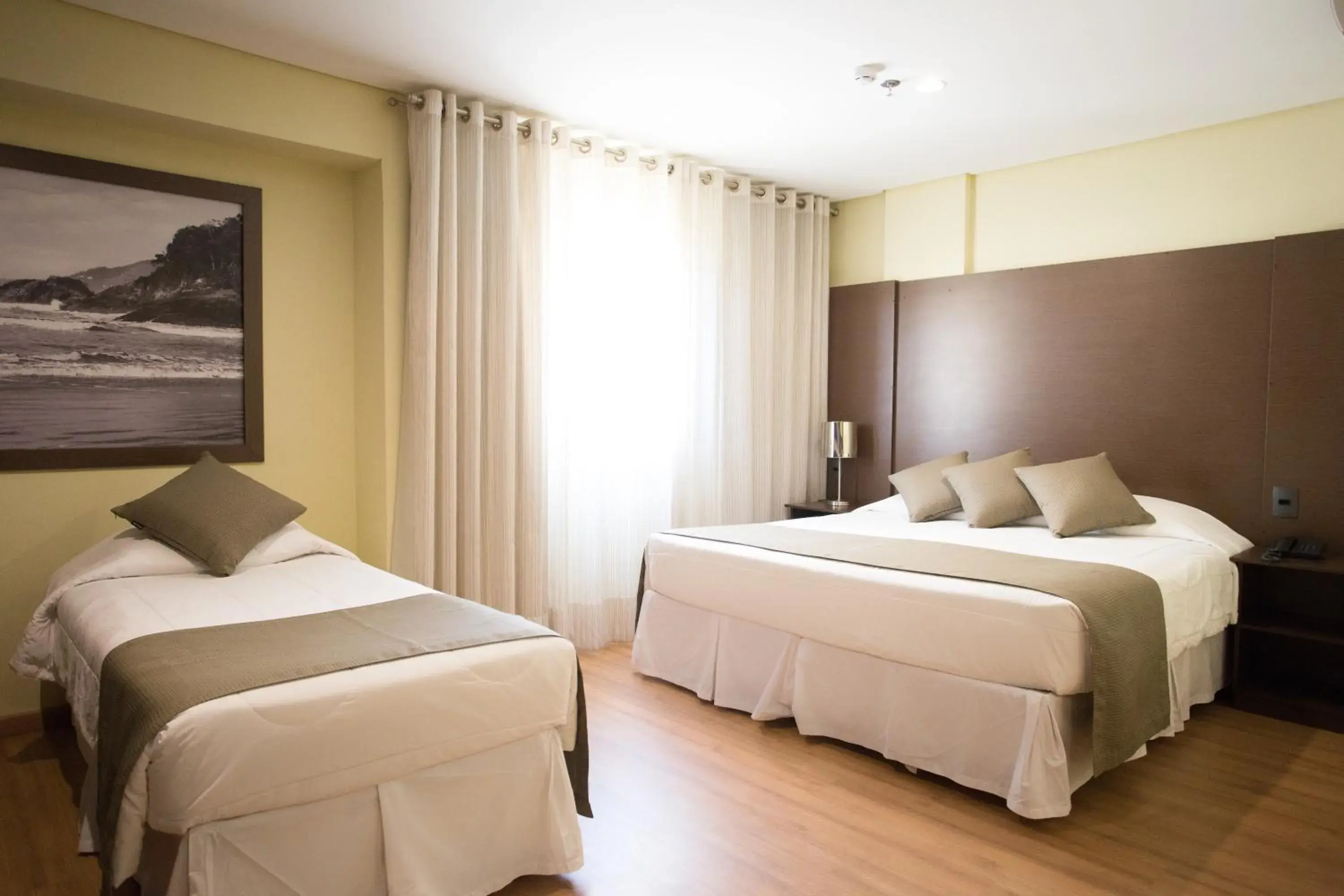 Bed in Olavo Bilac Hotel