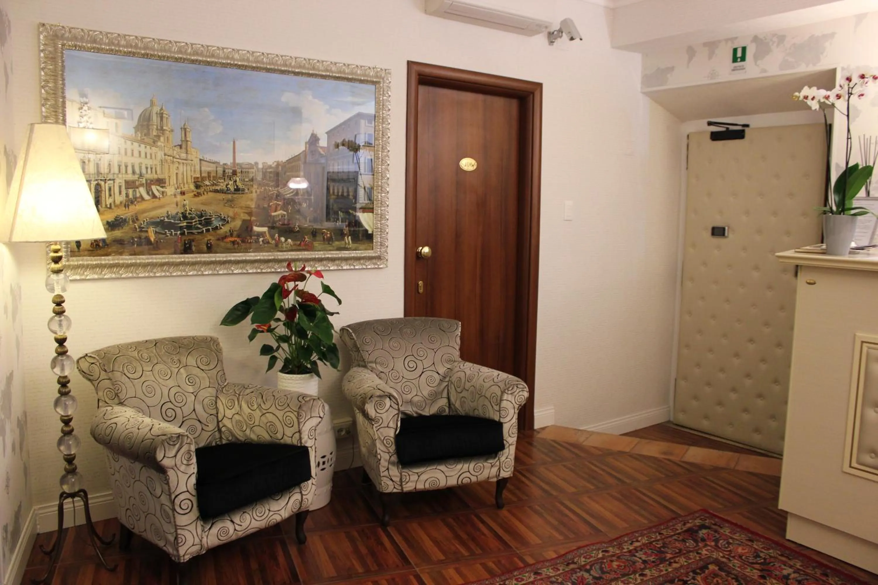 Lobby or reception in Locanda Navona