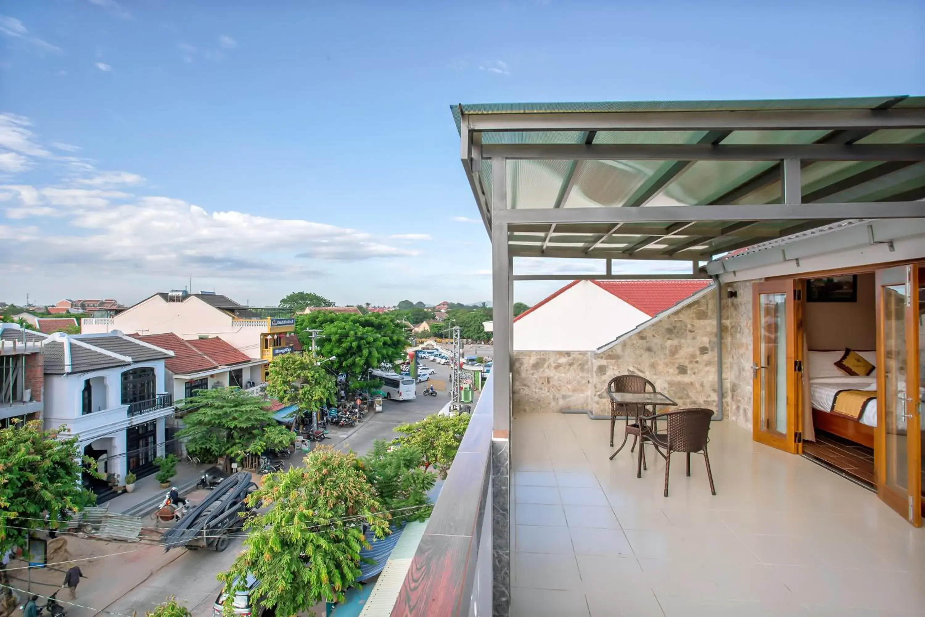 Balcony/Terrace in Hoi An Vi Khoa Villa