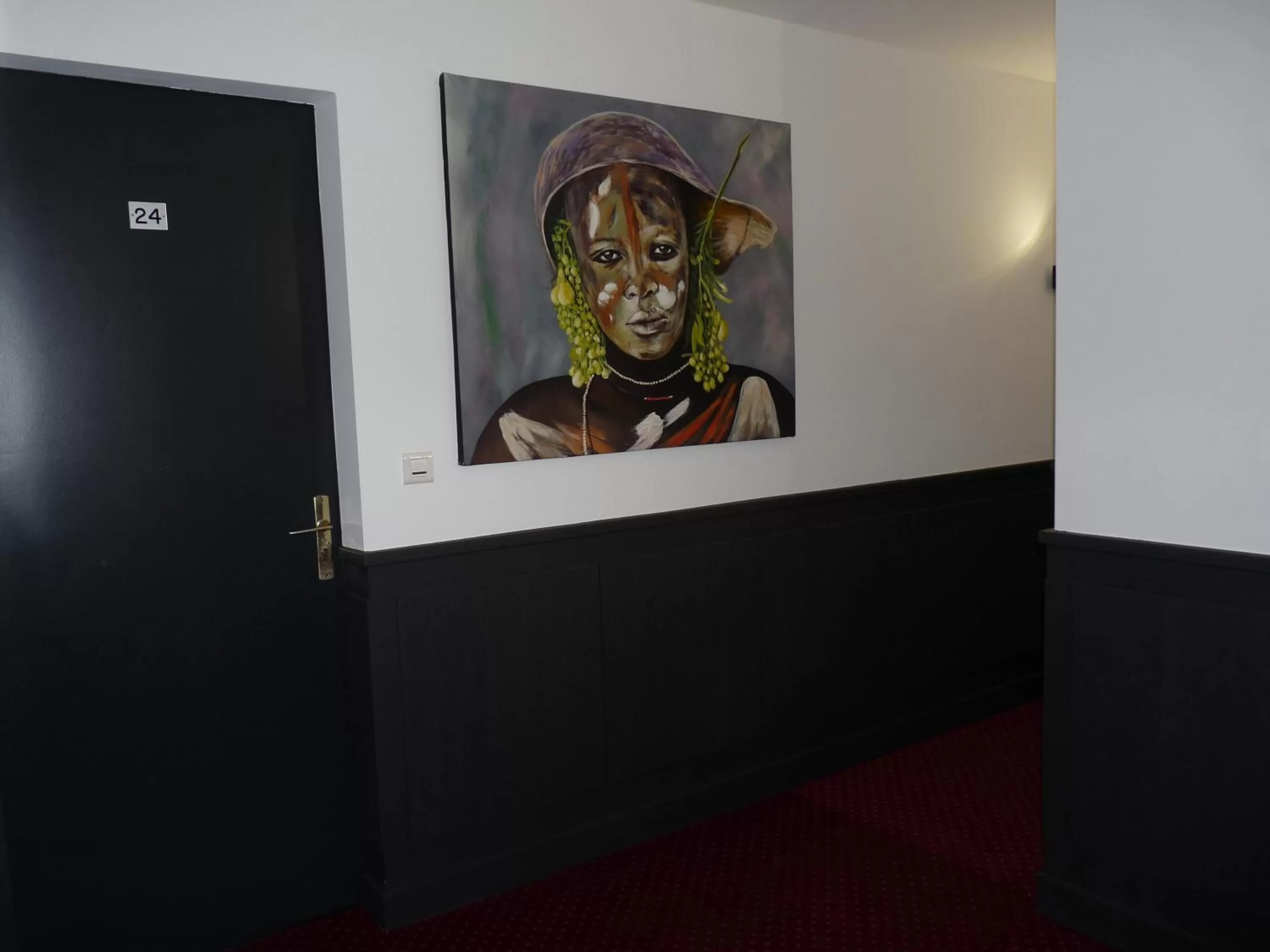 Decorative detail in Hôtel Patton