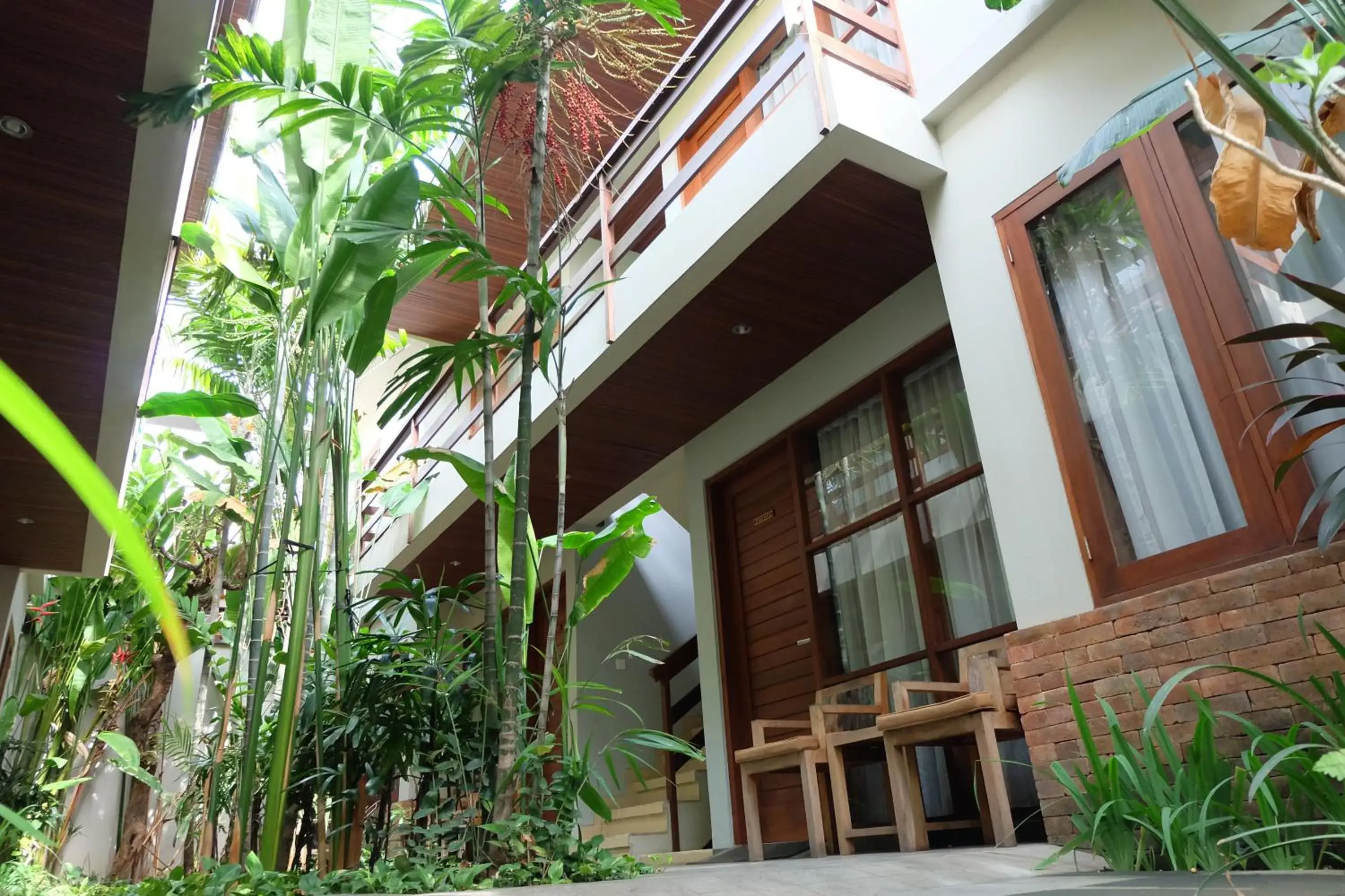 Balcony/Terrace in Semarandana Bedrooms and Pool