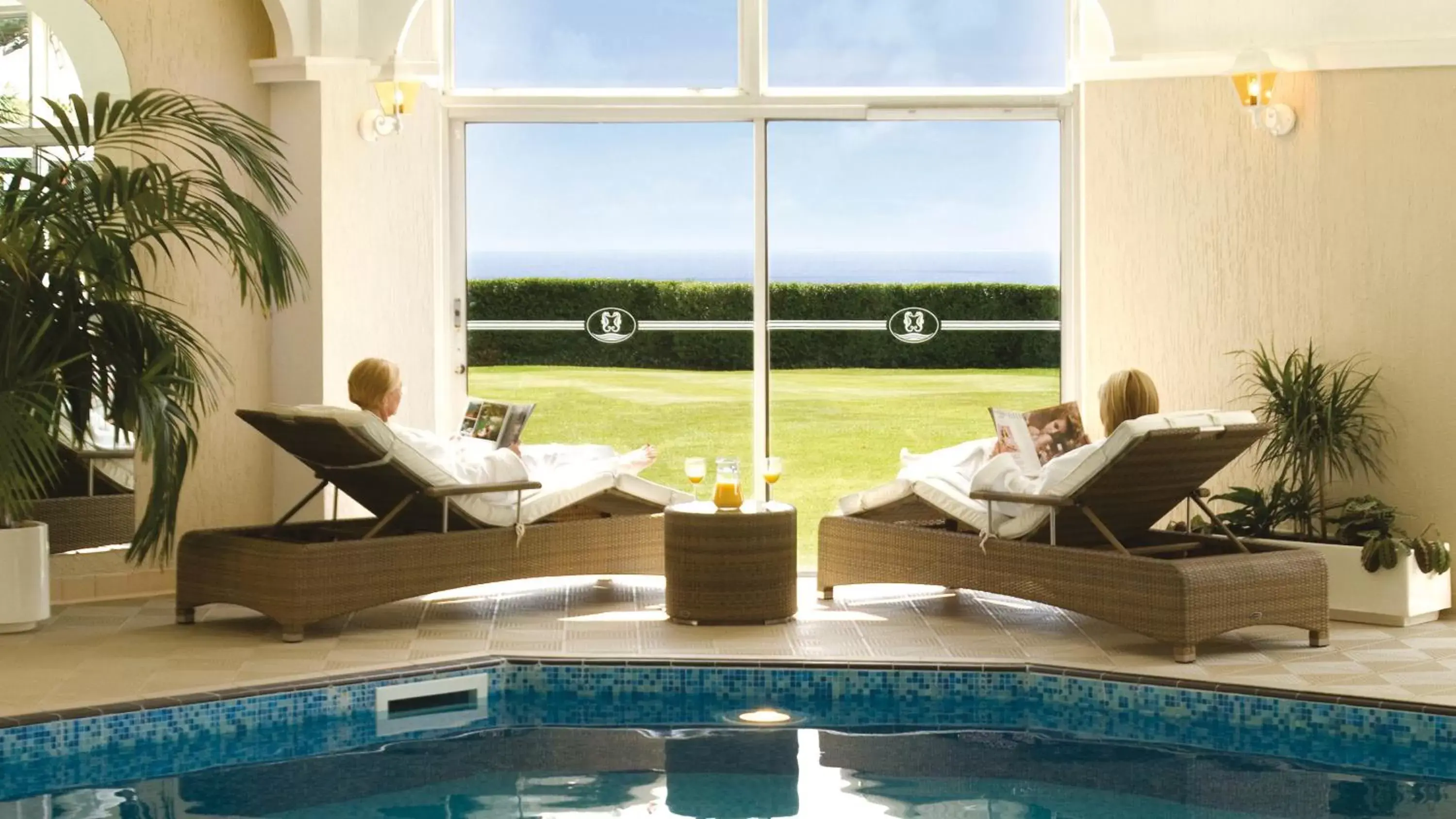 Sea view in The Carlyon Bay Hotel and Spa Sea view in The Carlyon Bay Hotel and Spa