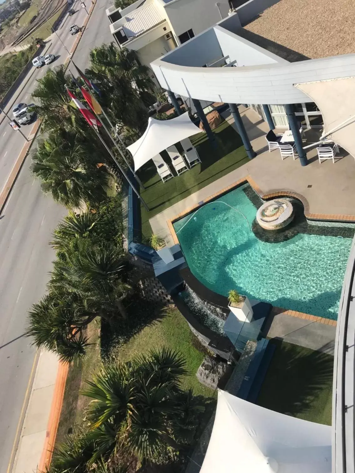 Pool View in Paxton Hotel