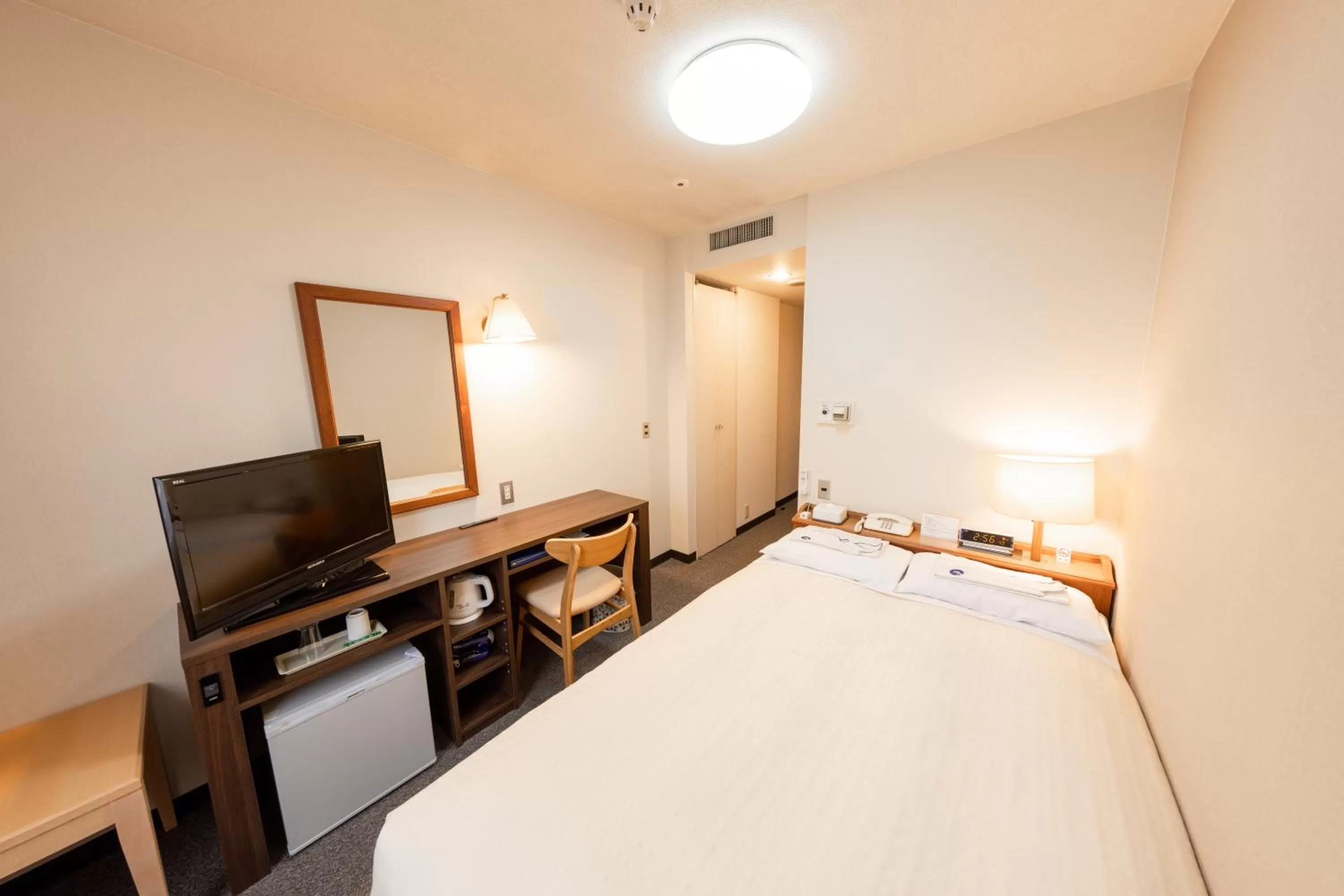 Bed in Nagaoka Grand Hotel