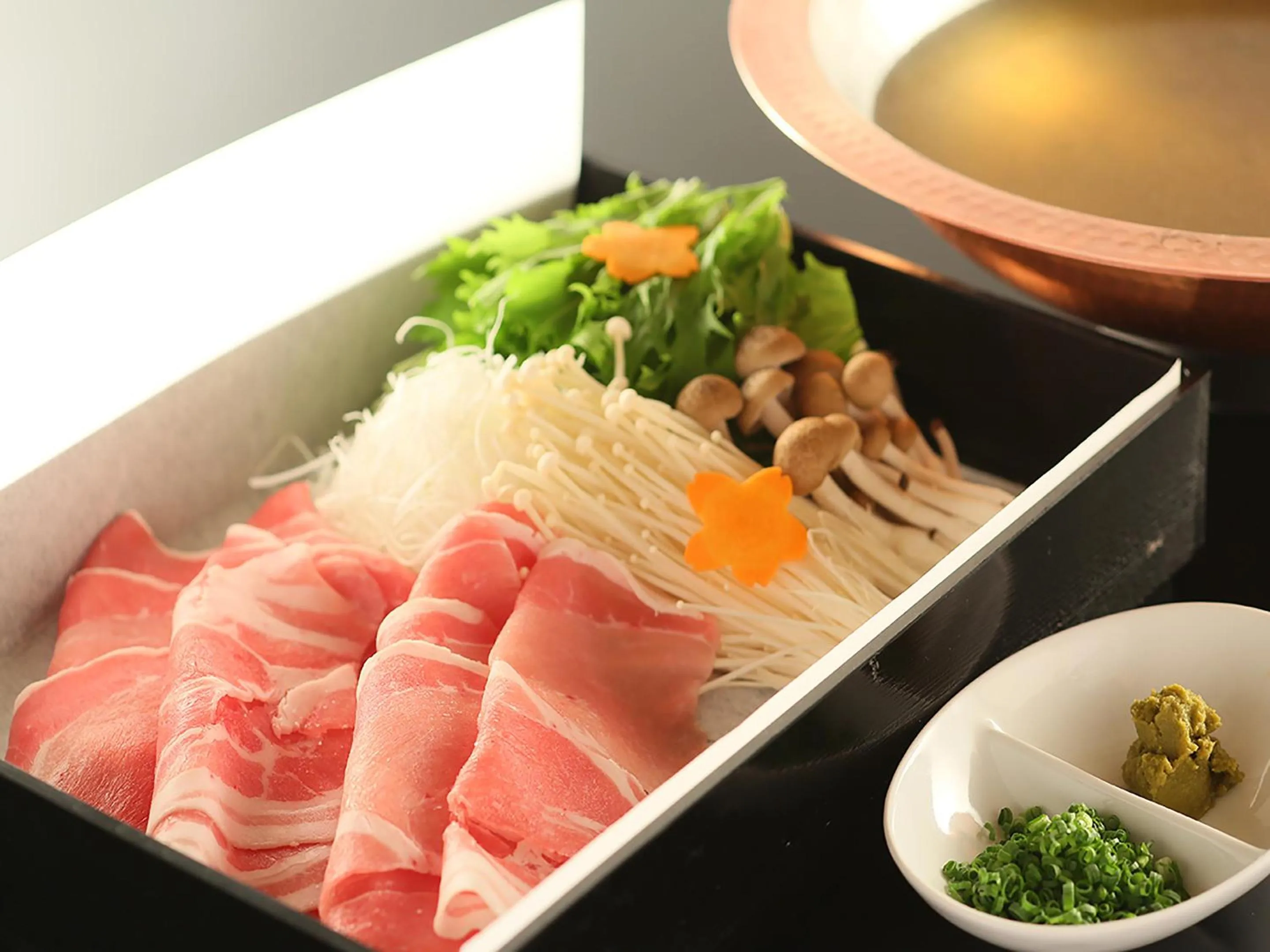 Dinner in Ryokan Biyunoyado