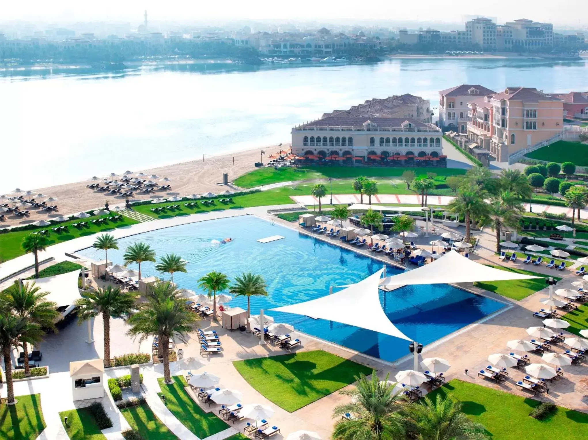 Beach, Pool View in The Ritz-Carlton Abu Dhabi, Grand Canal