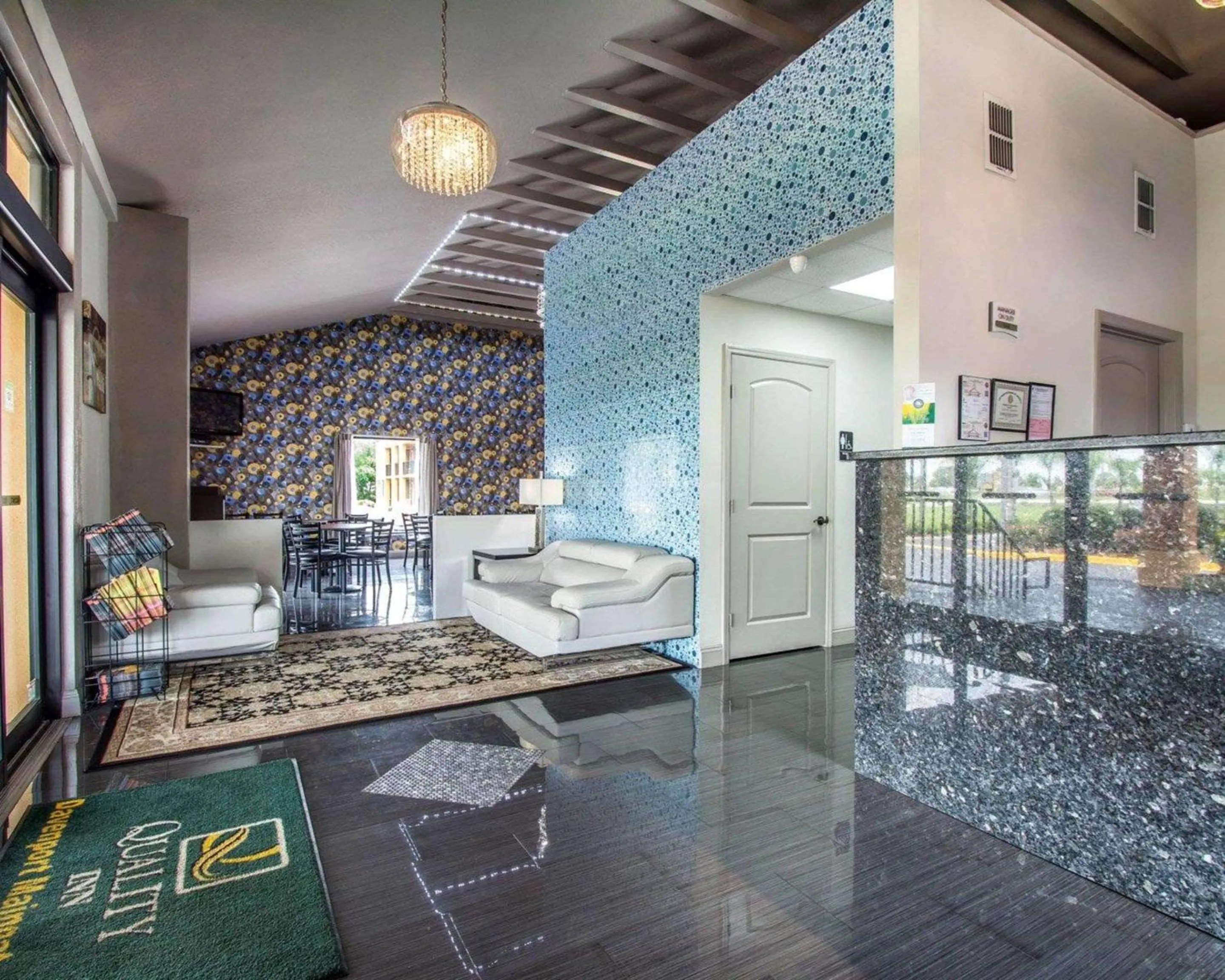 Lobby or reception in Sunset Palm Hotel