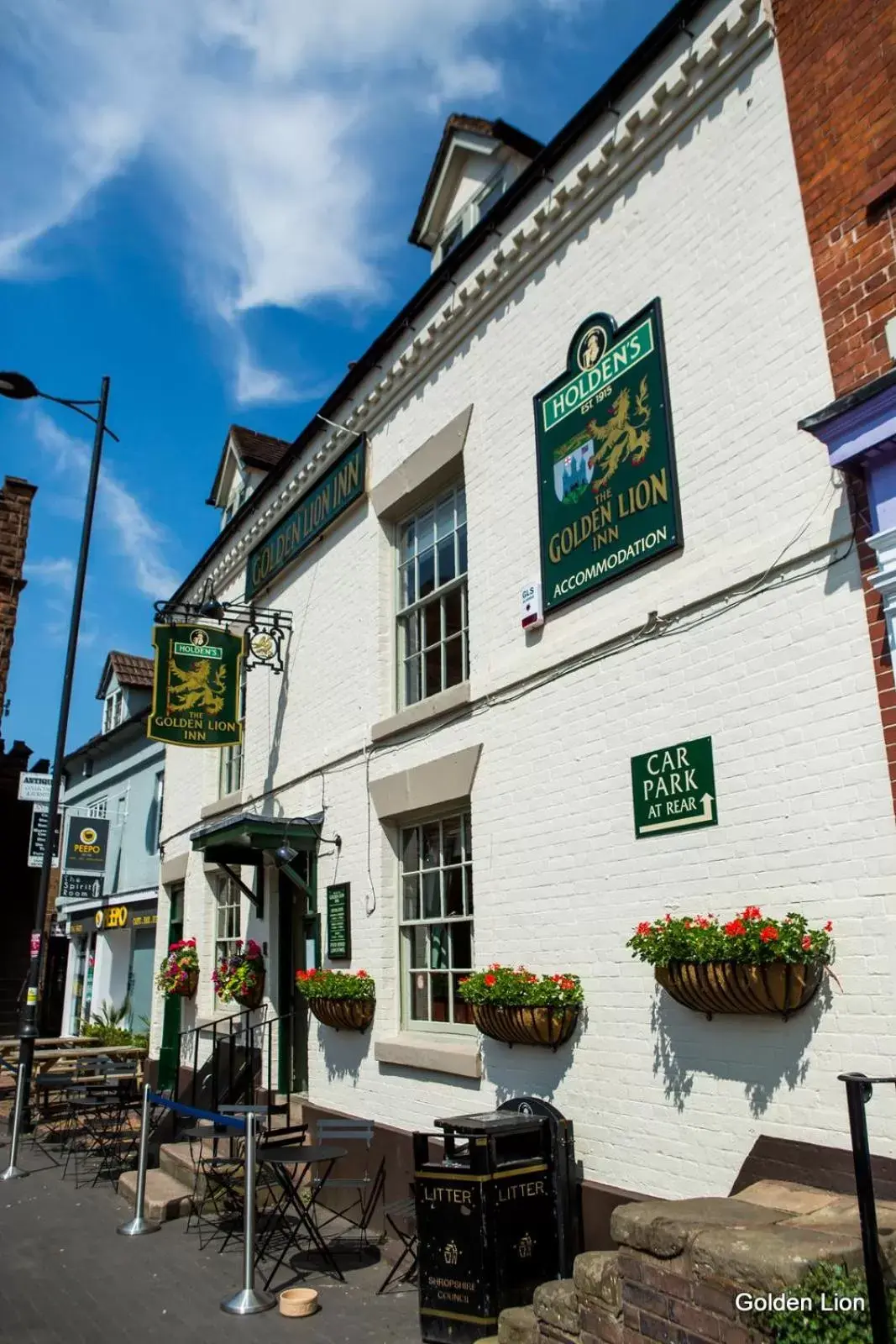 Property Building in The Golden Lion Inn