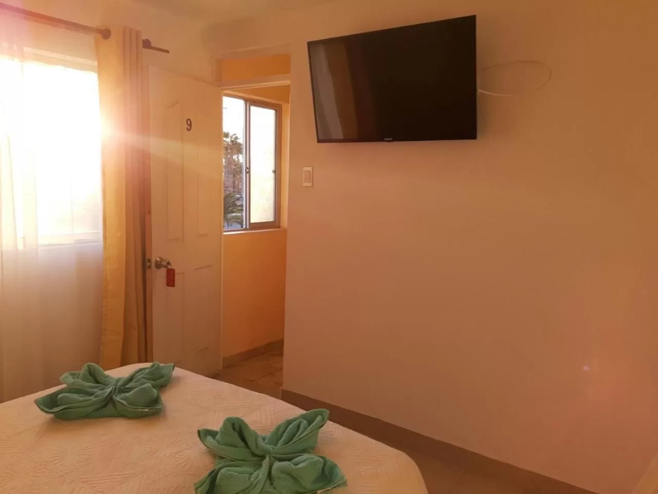 Bed in Hostal D' Silvia