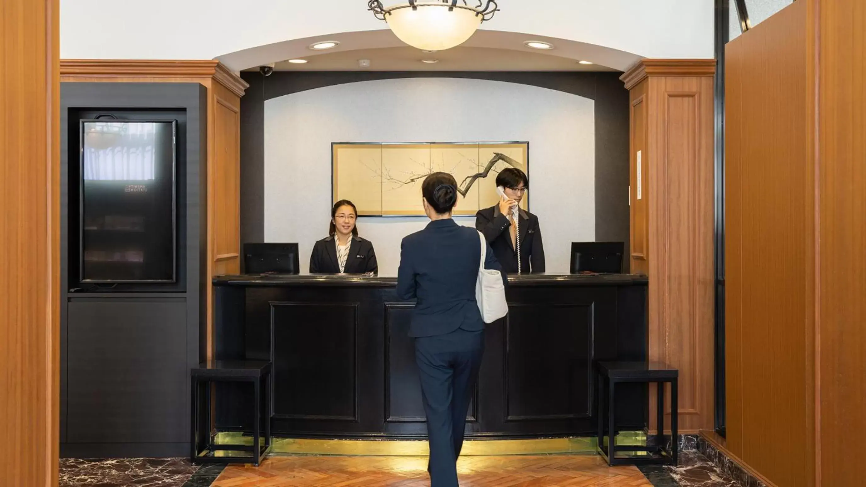 Lobby or reception in JR-East Hotel Mets Mito Lobby or reception in JR-East Hotel Mets Mito