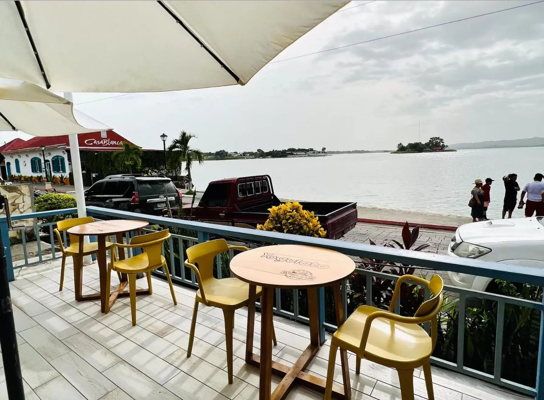 Patio in Hotel Casona de La Isla