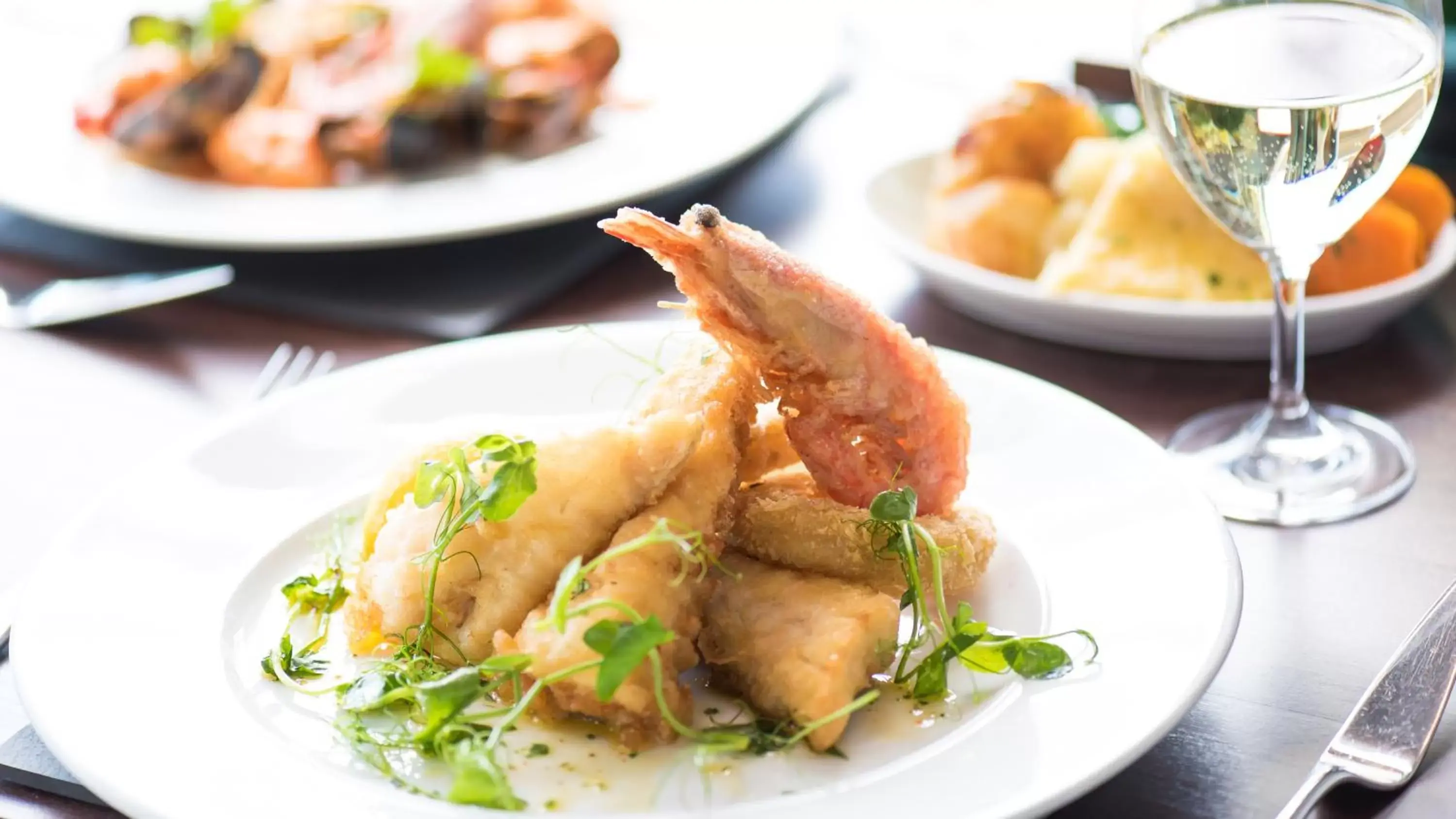 Food close-up in The Belmont Hotel