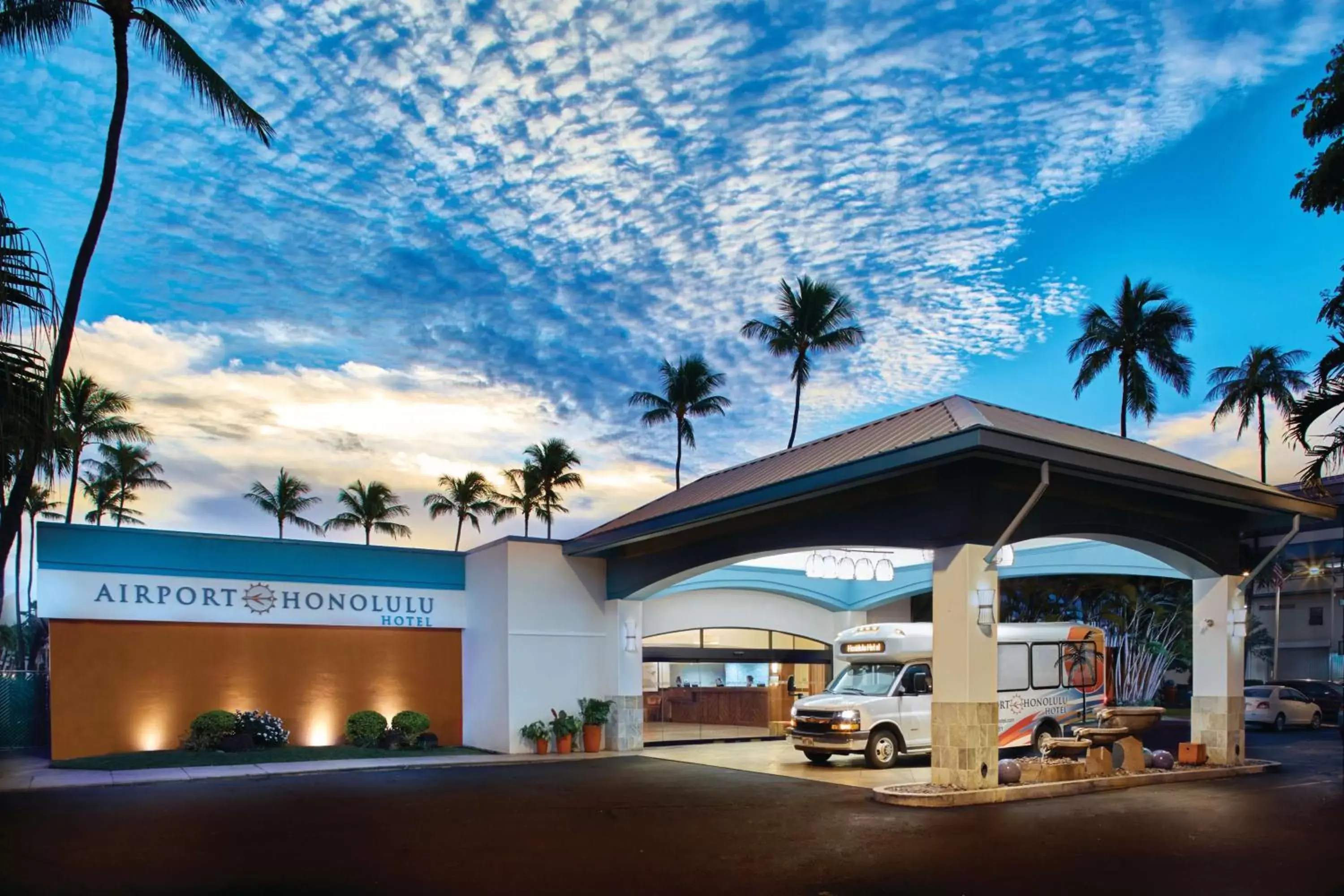 Property Building in Airport Honolulu Hotel