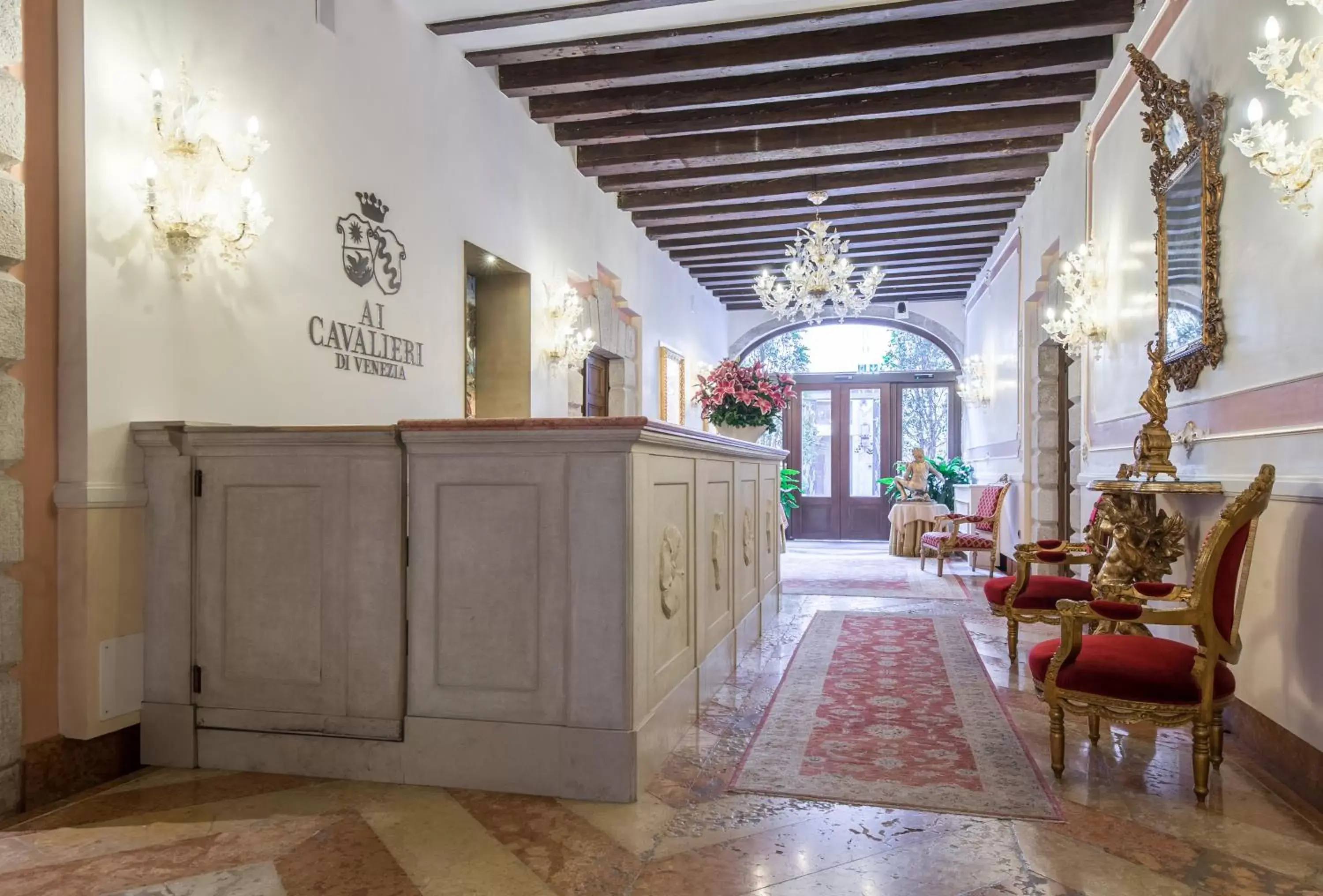 Facade/entrance, Lobby/Reception in Hotel Ai Cavalieri di Venezia