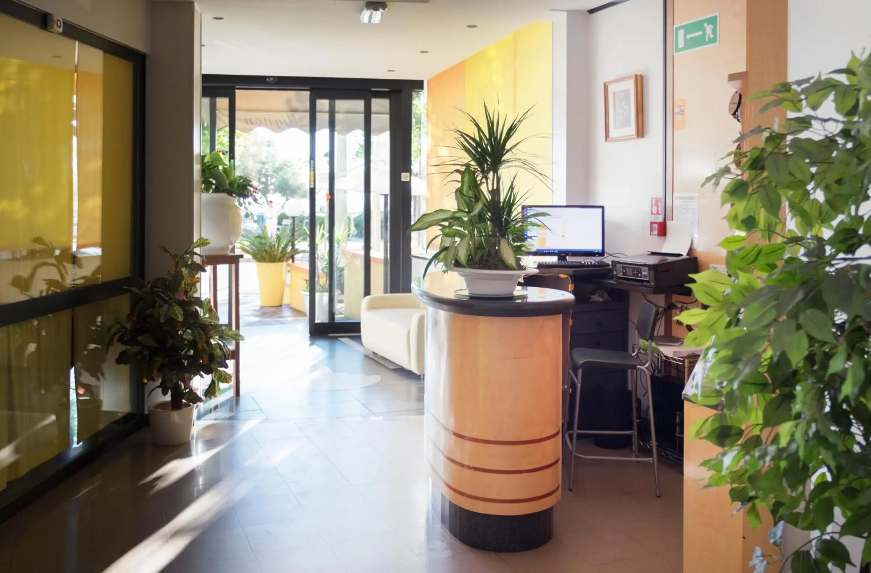Lobby or reception, Lobby/Reception in Hotel Mignon Riccione Fronte Mare