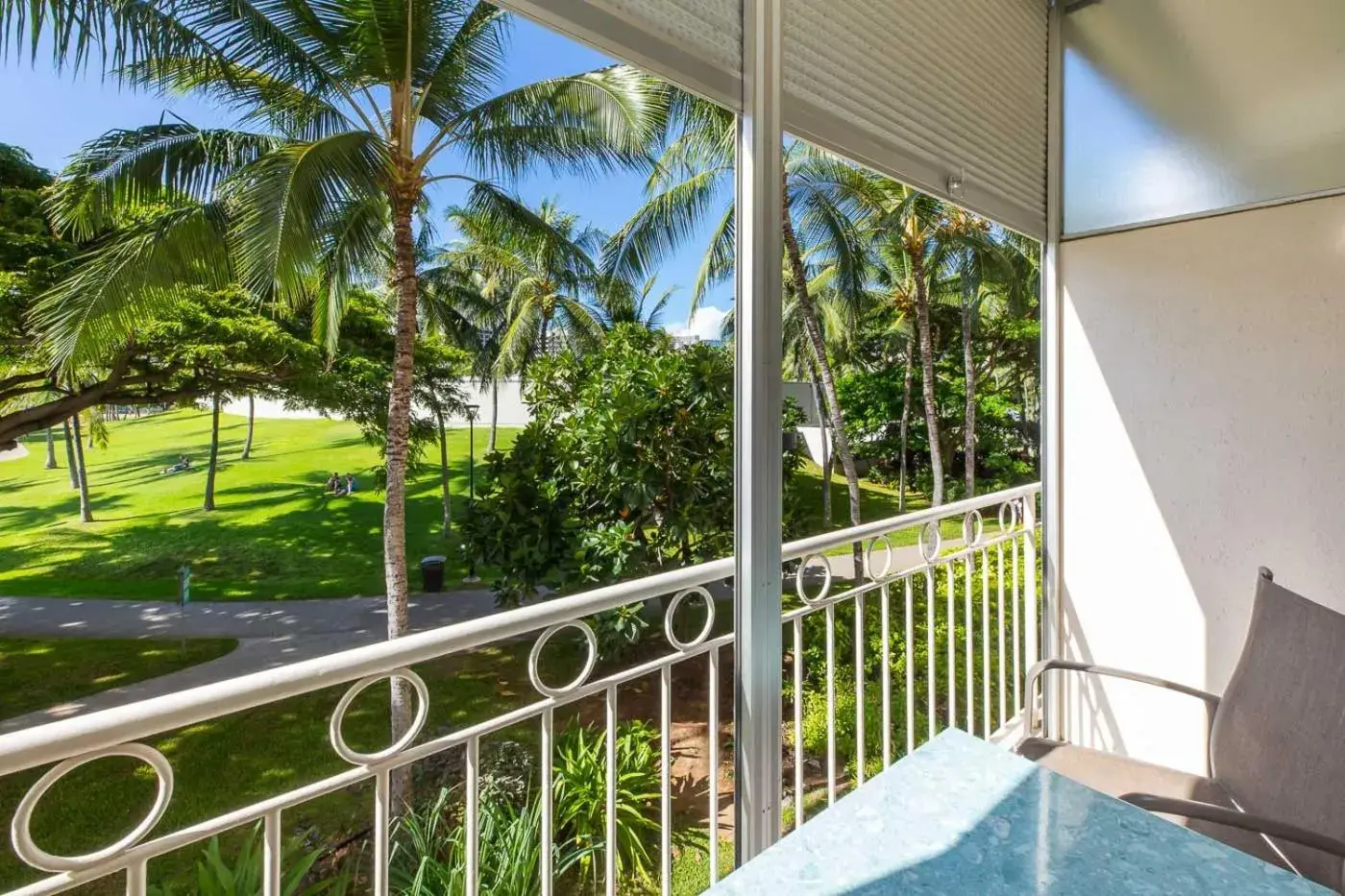 Balcony/Terrace in Waikiki Shore by Outrigger