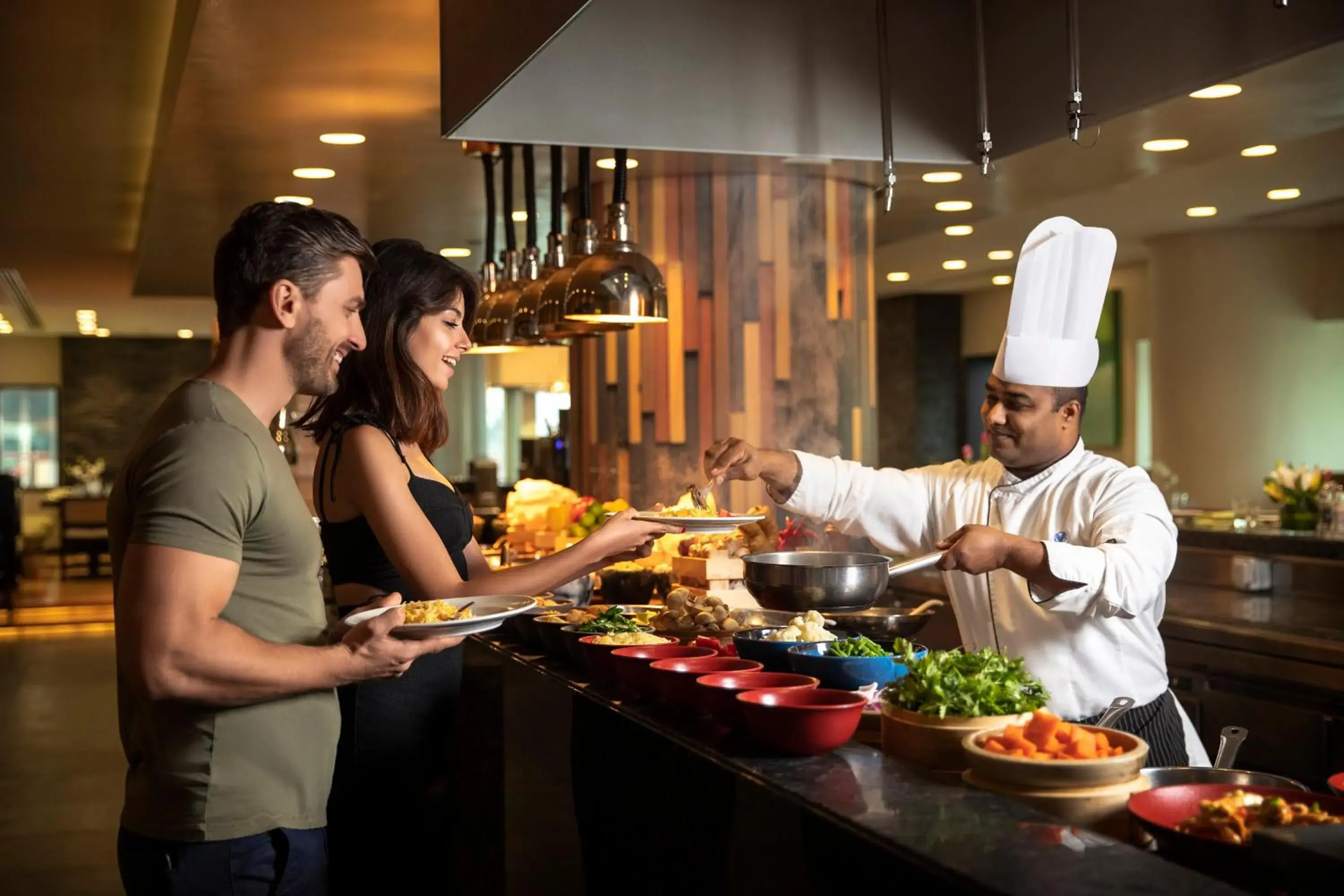 Restaurant/places to eat, Staff in Towers Rotana