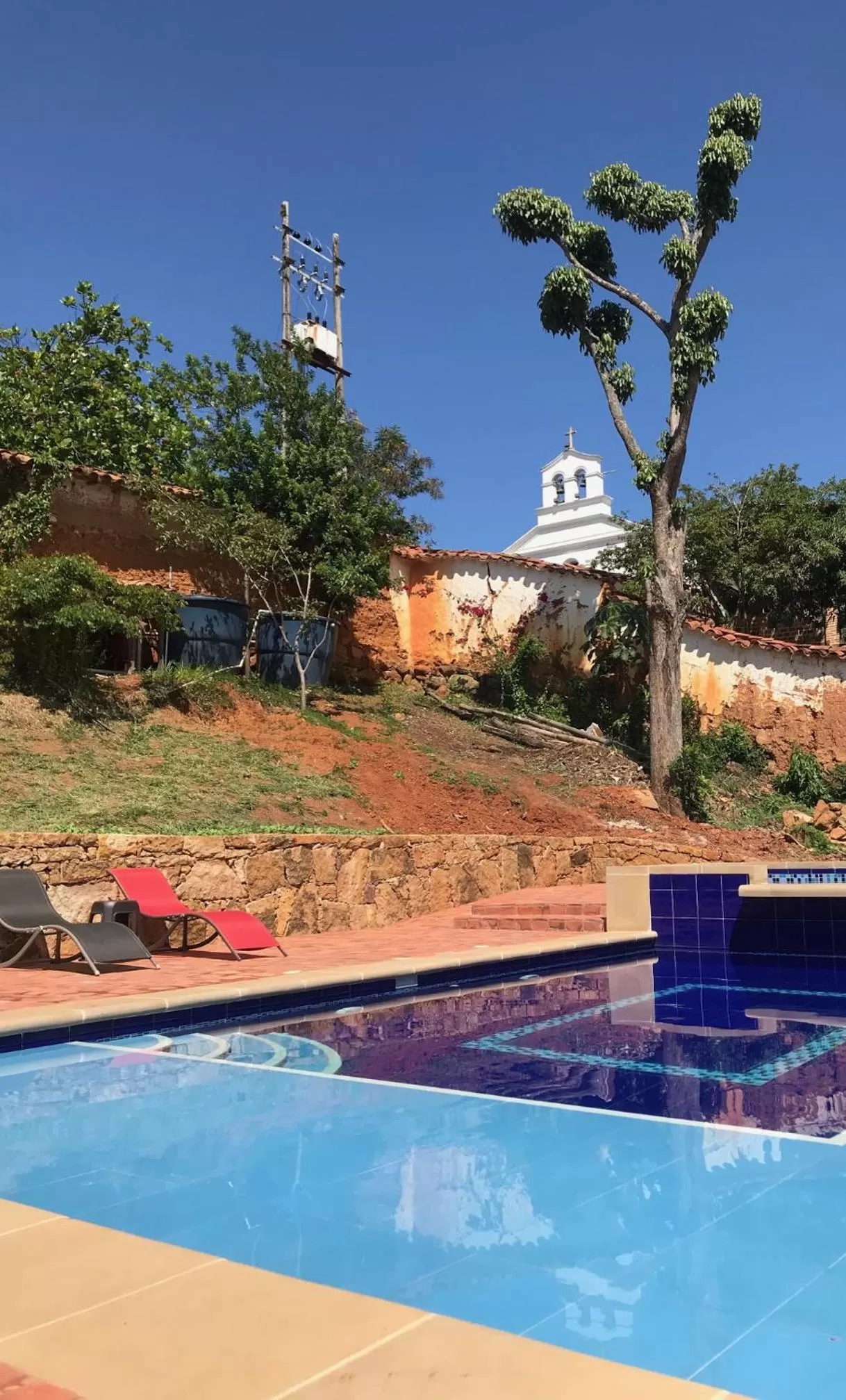 Swimming pool in Achiotte by Masaya Collection