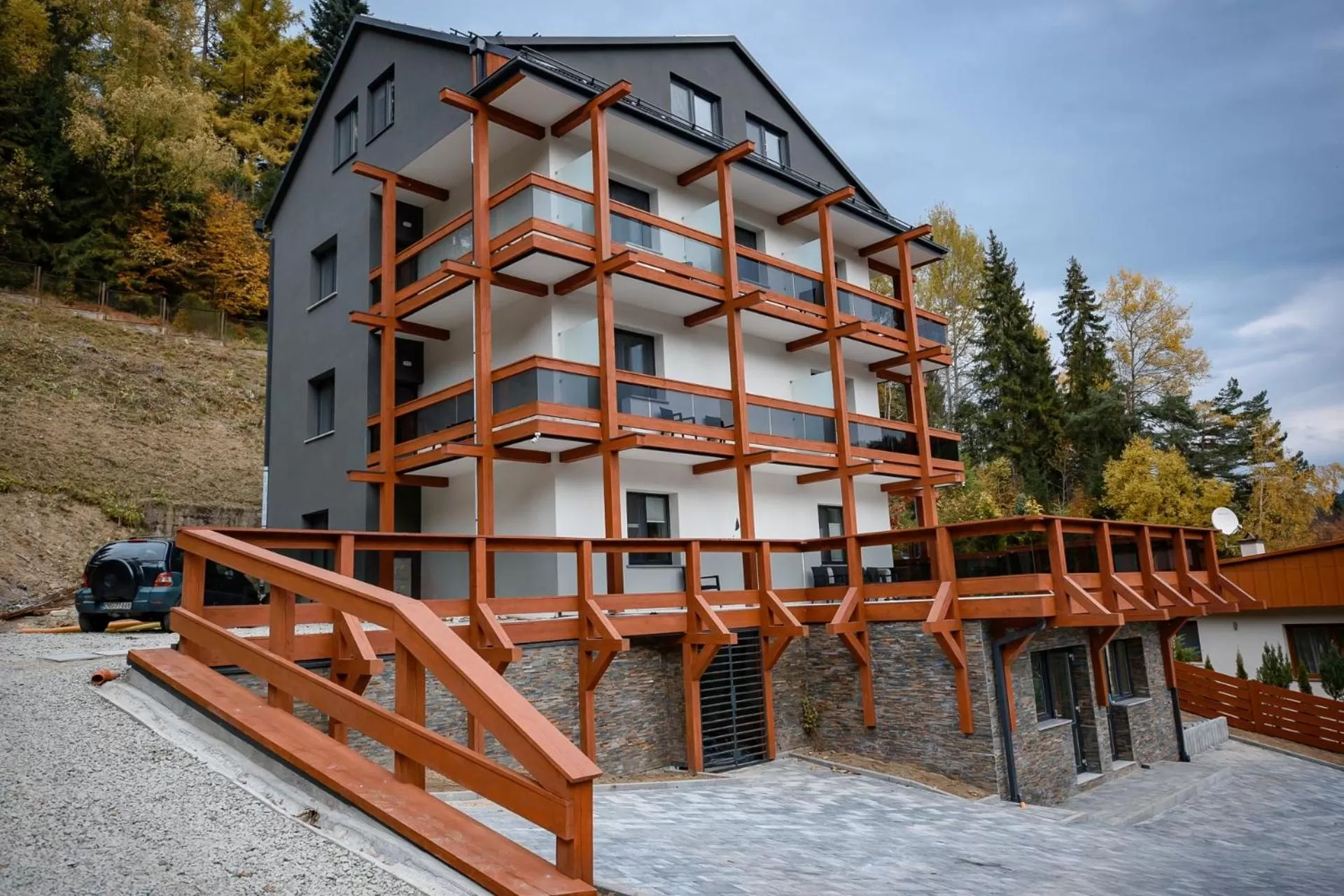 Property building in Wójcik SPA - Krynica Zdrój