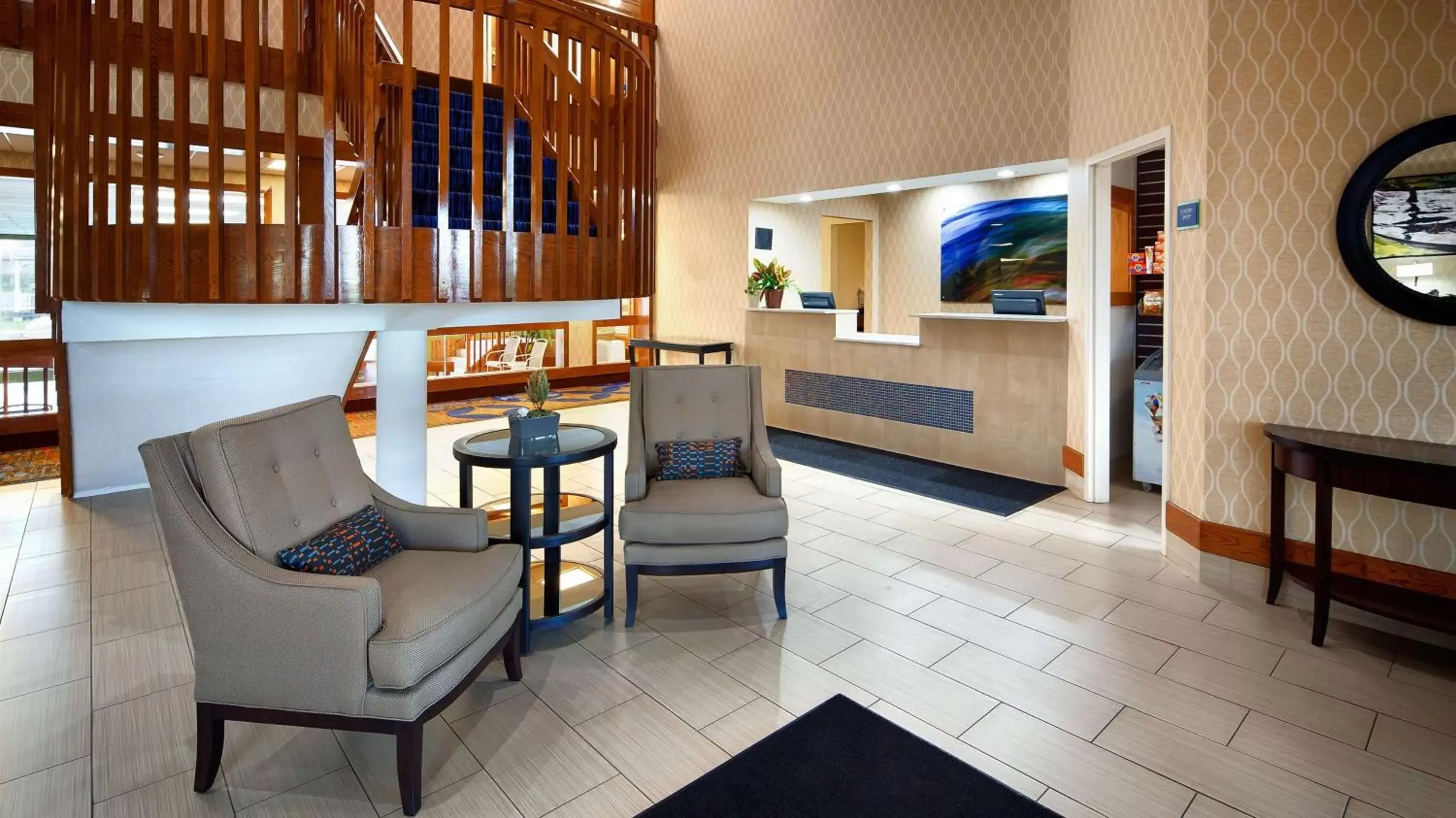 Lobby or reception in Best Western Benton Harbor – St. Joseph Lobby or reception in Best Western Benton Harbor – St. Joseph