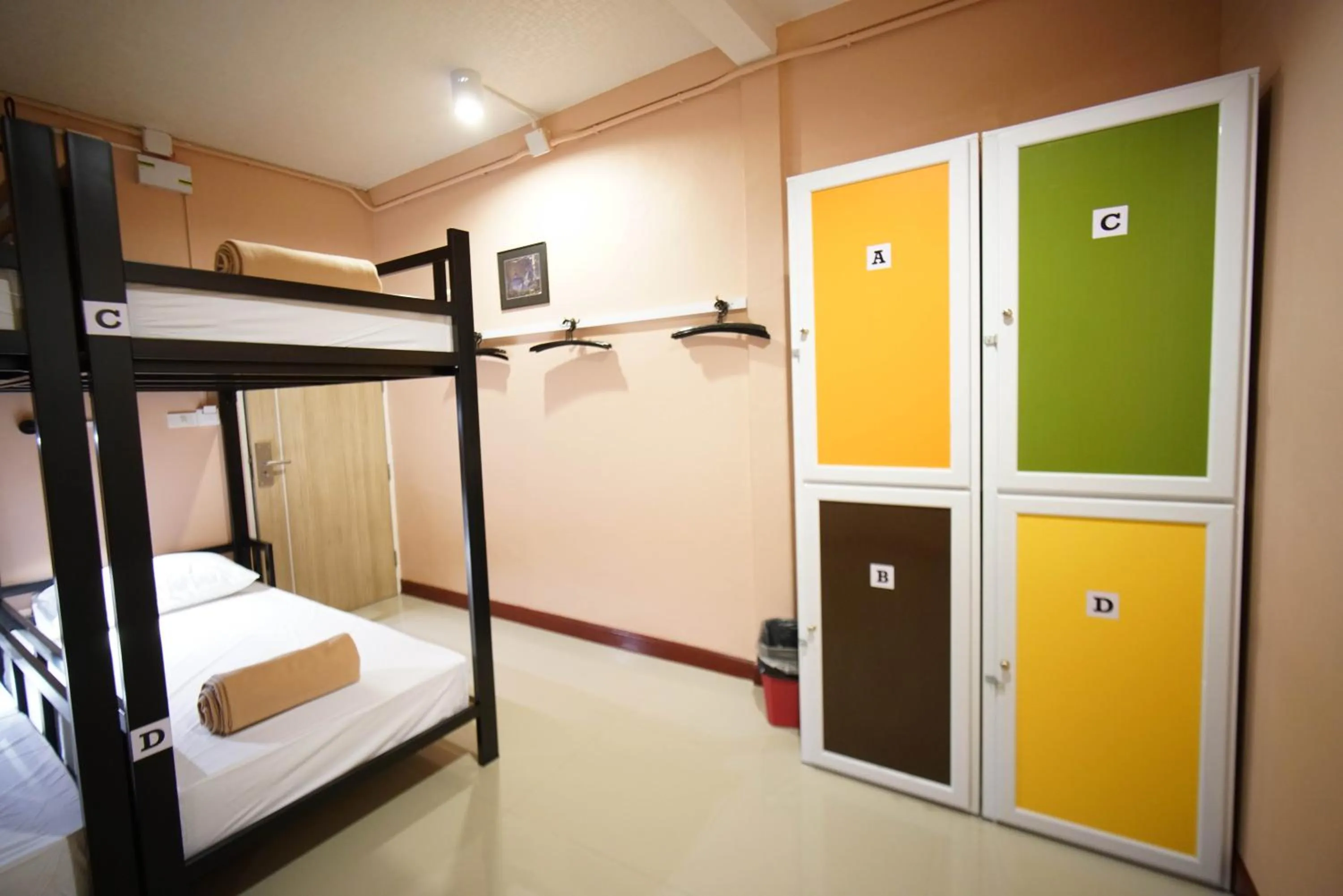 Bedroom, Bed in Urban Hostel Bangkok