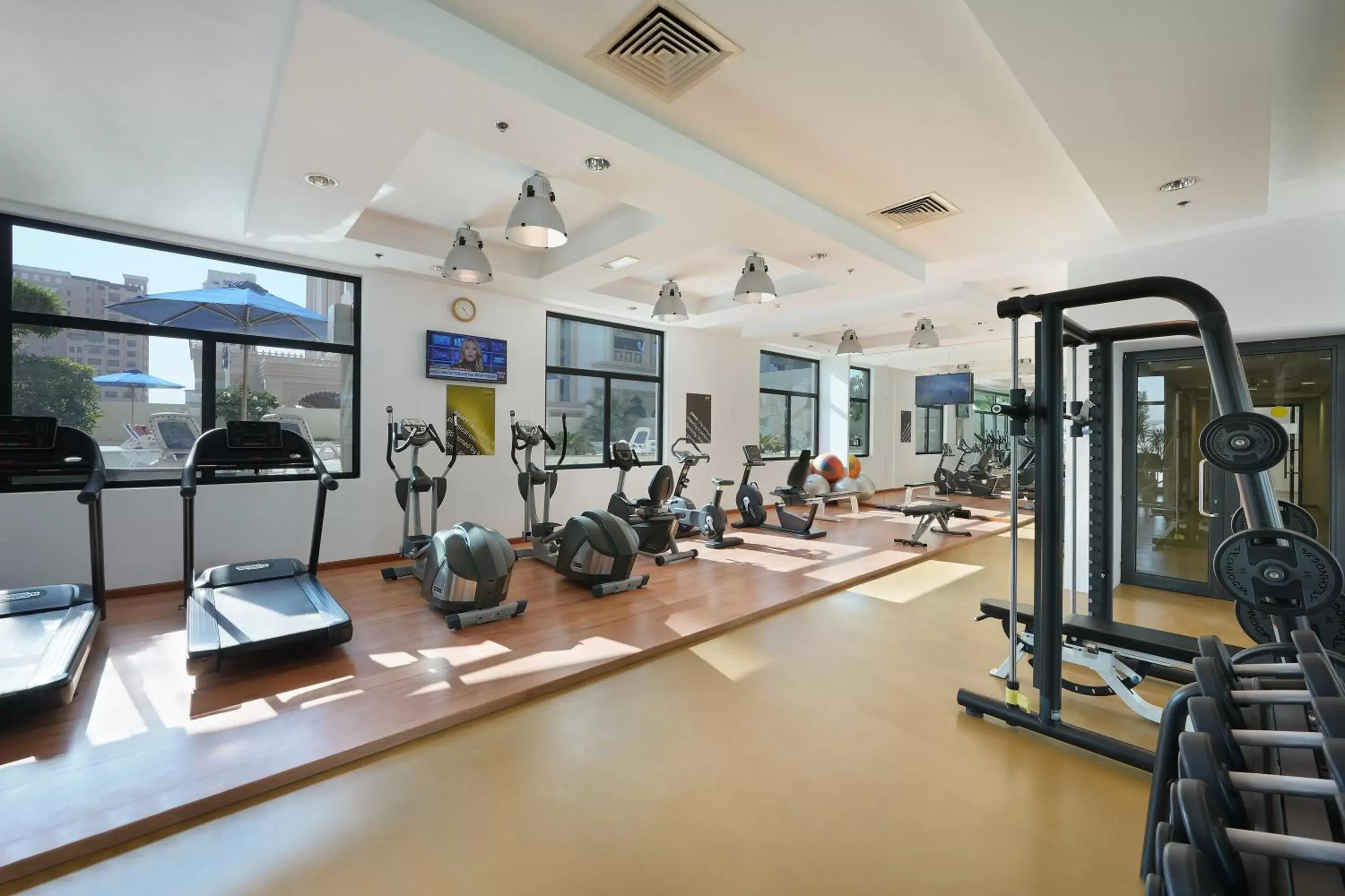 Fitness centre/facilities, Fitness Center/Facilities in Park Apartments Dubai, an Edge By Rotana Hotel