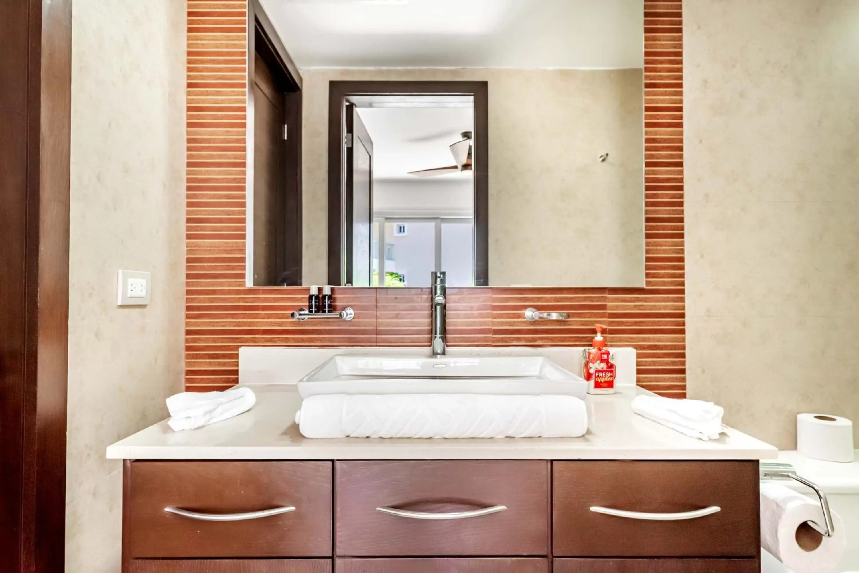 Bathroom in Mareazul Beach Front Condos At playa del Carmen