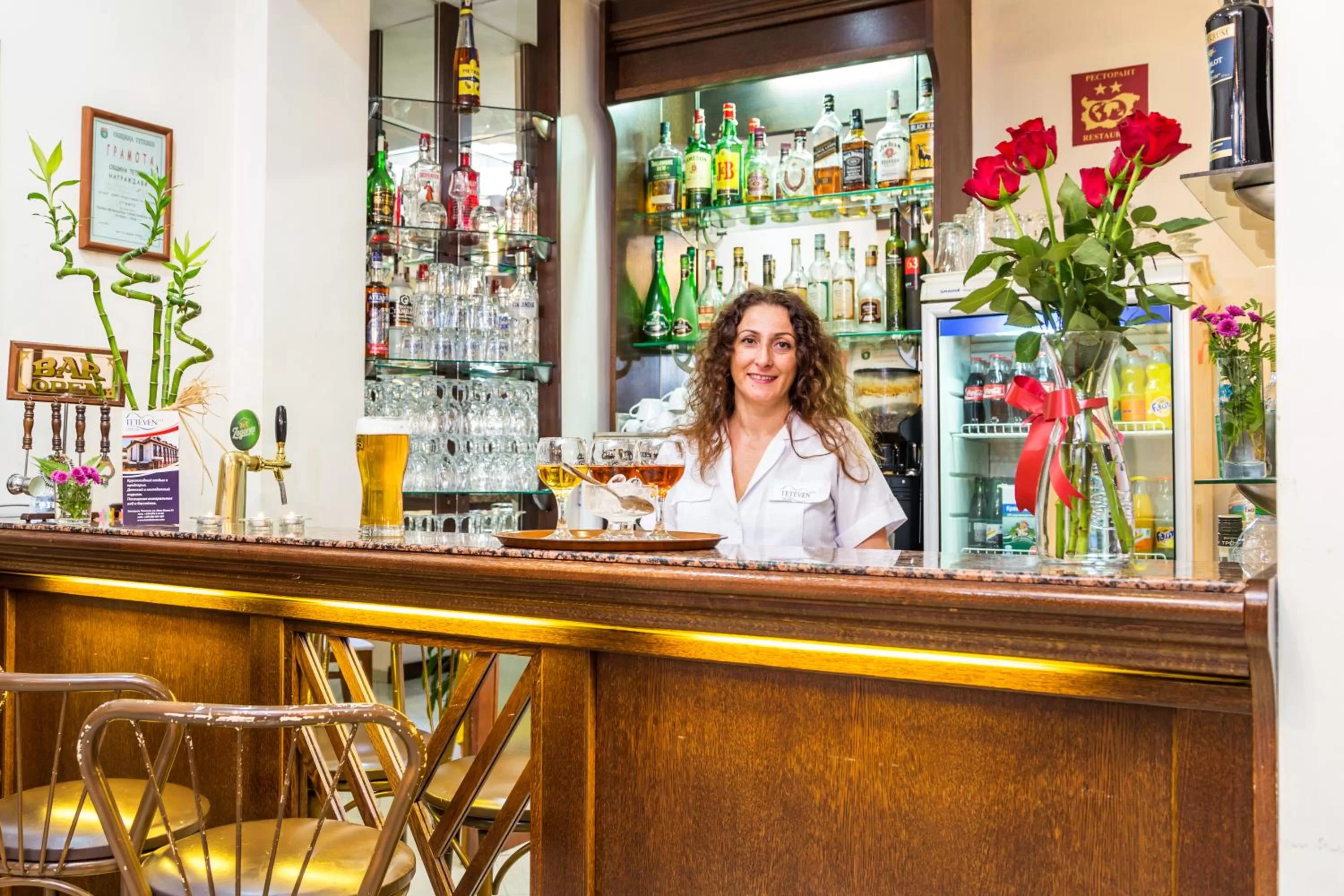 Staff in Family Hotel Teteven