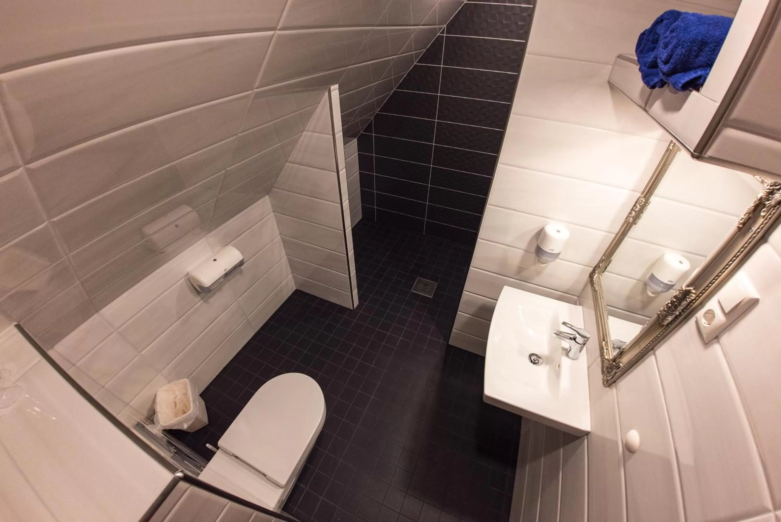 Shower in Aleksandri Guesthouse