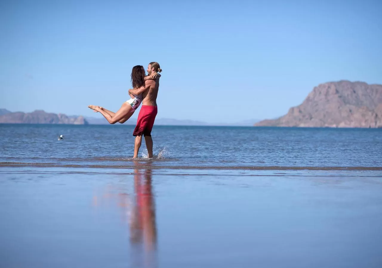 Beach in Villa del Palmar at the Islands of Loreto