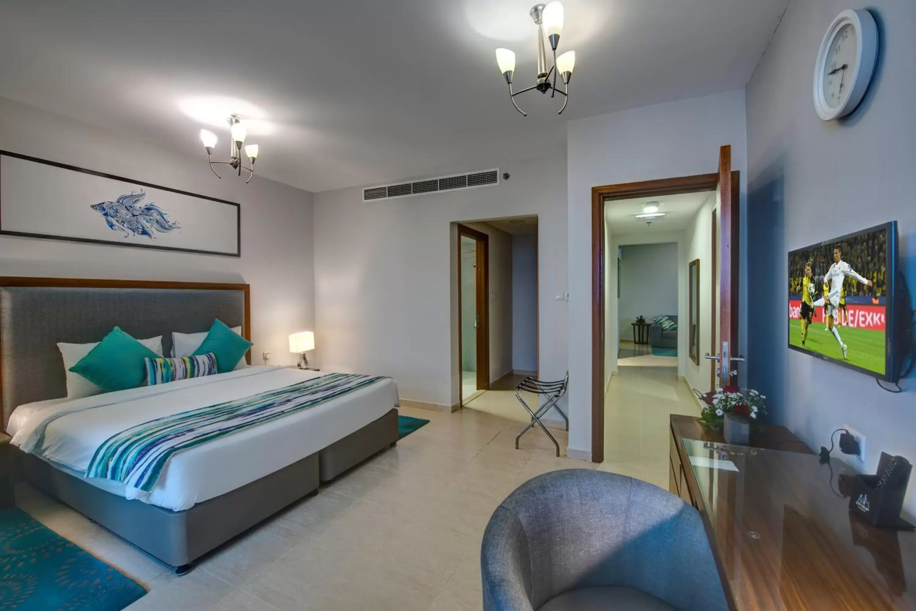 Bedroom in City Stay Beach Hotel Apartments - Marjan Island