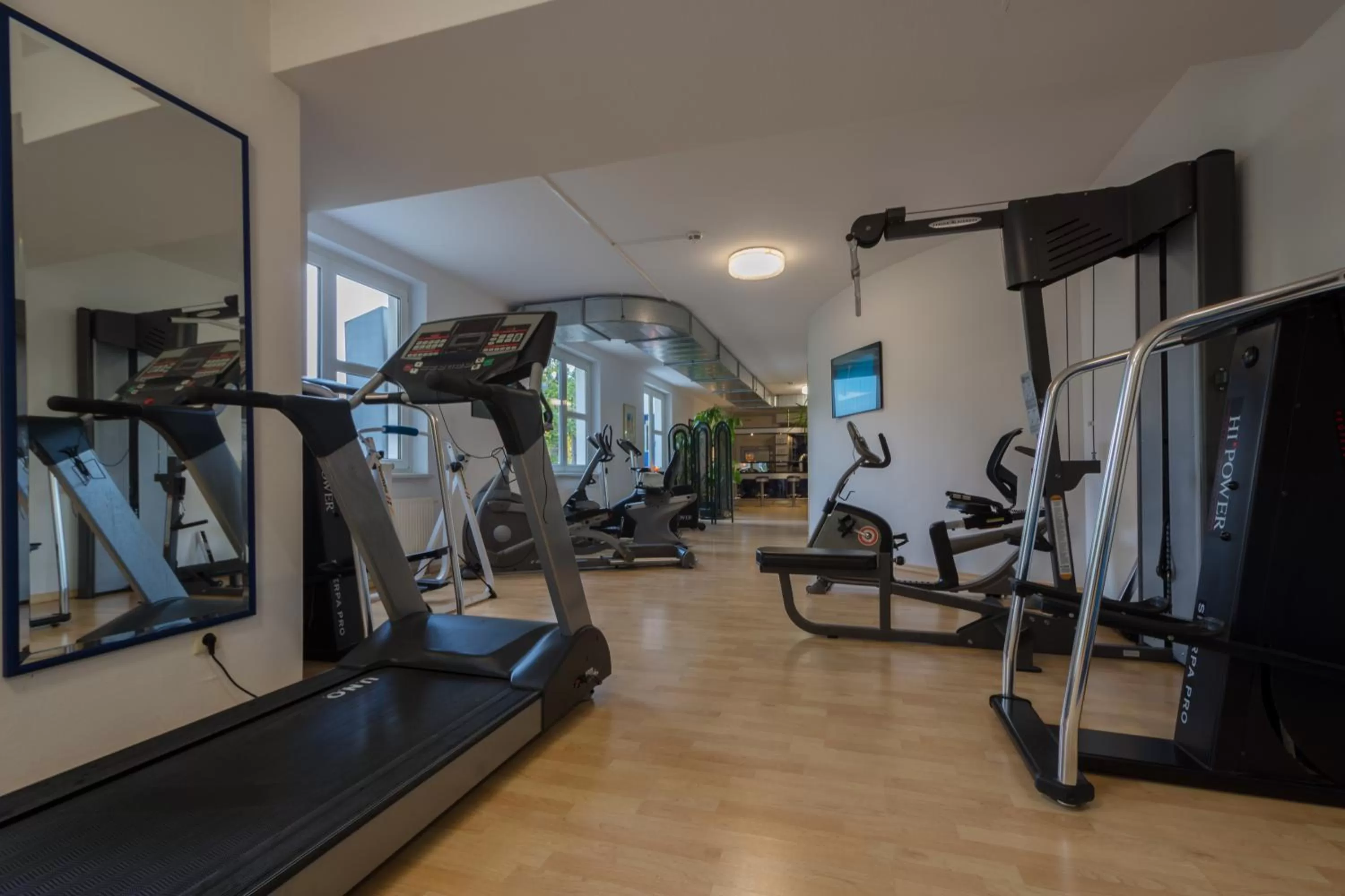 Fitness centre/facilities in Hotel Fortuna