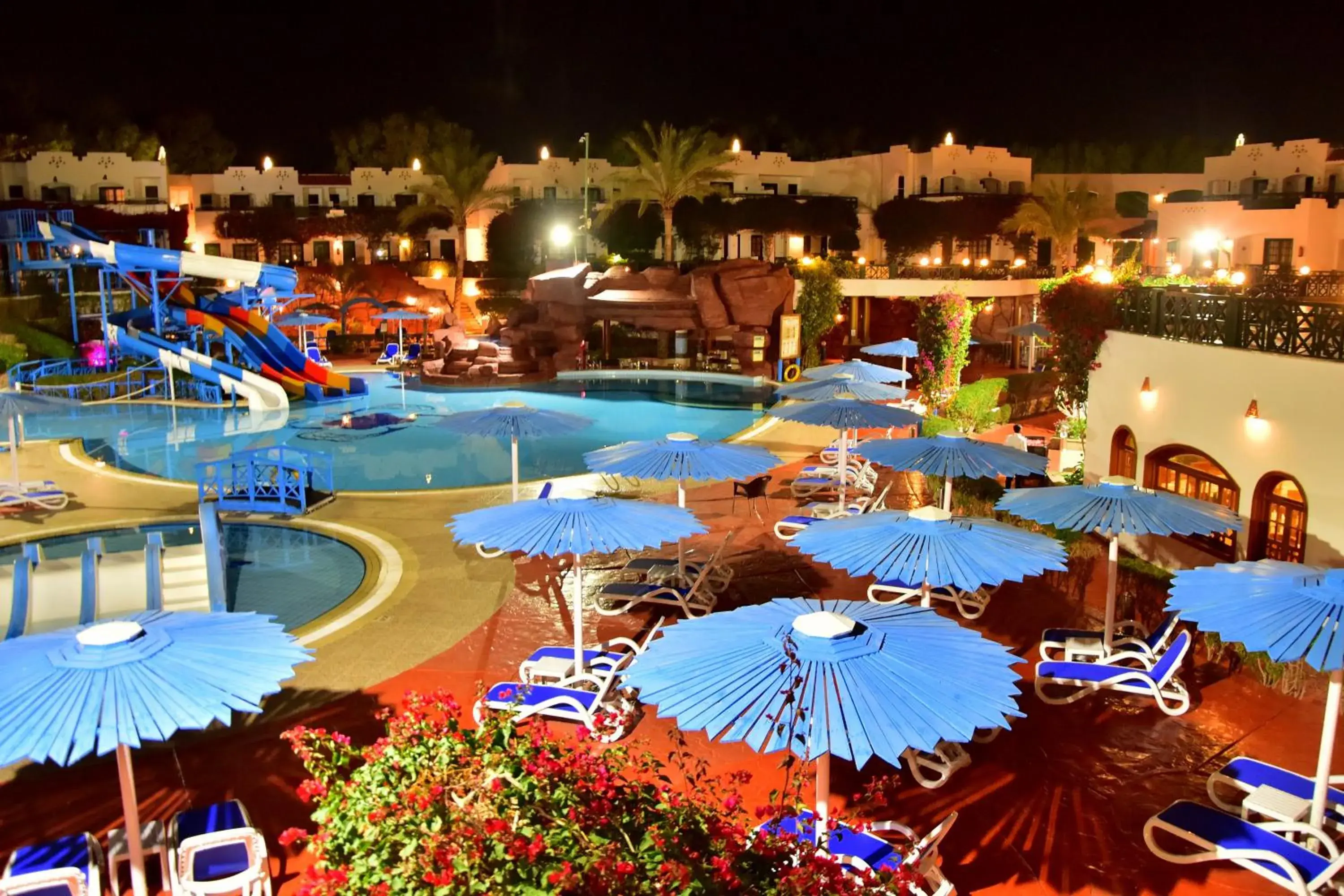 Pool View in Verginia Sharm Resort & Aqua Park