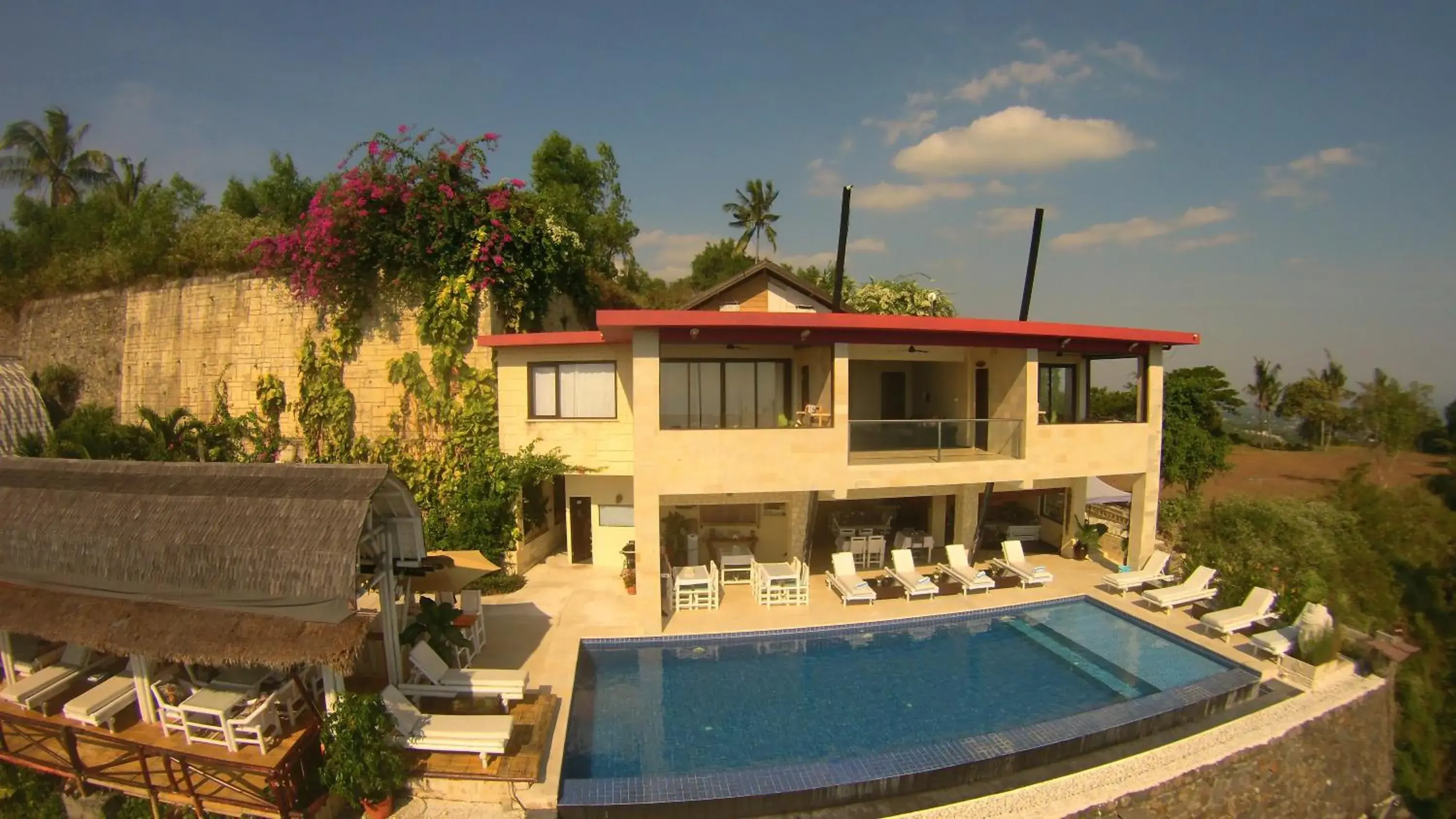 Property building, Pool View in Villa Umbrella Lombok