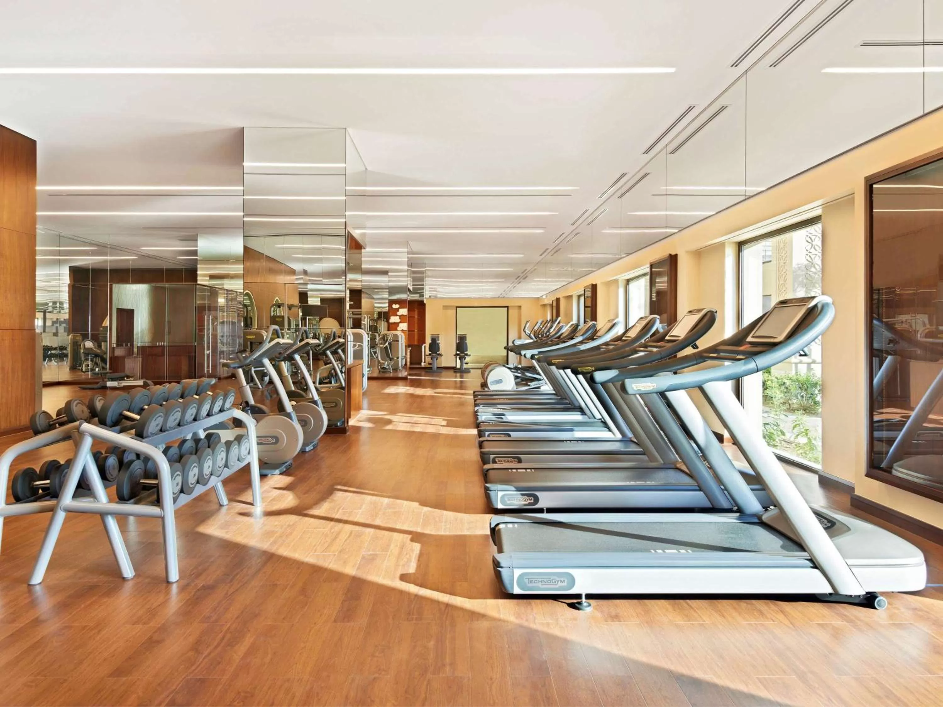 Fitness centre/facilities in Fairmont The Palm